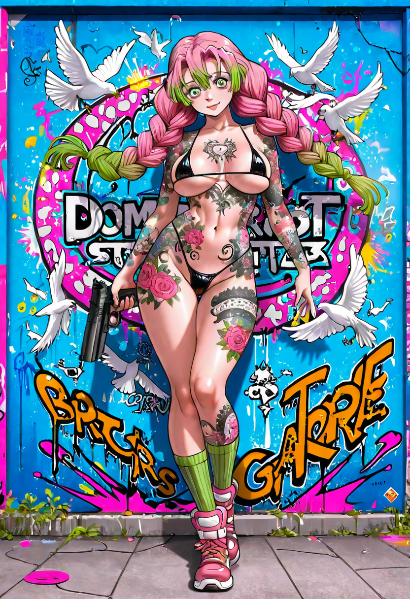 A6 Waifu Board Vato Locos Mitsuri