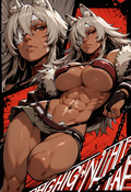 A6 Waifu Board Tied Comic Book Ghislaine
