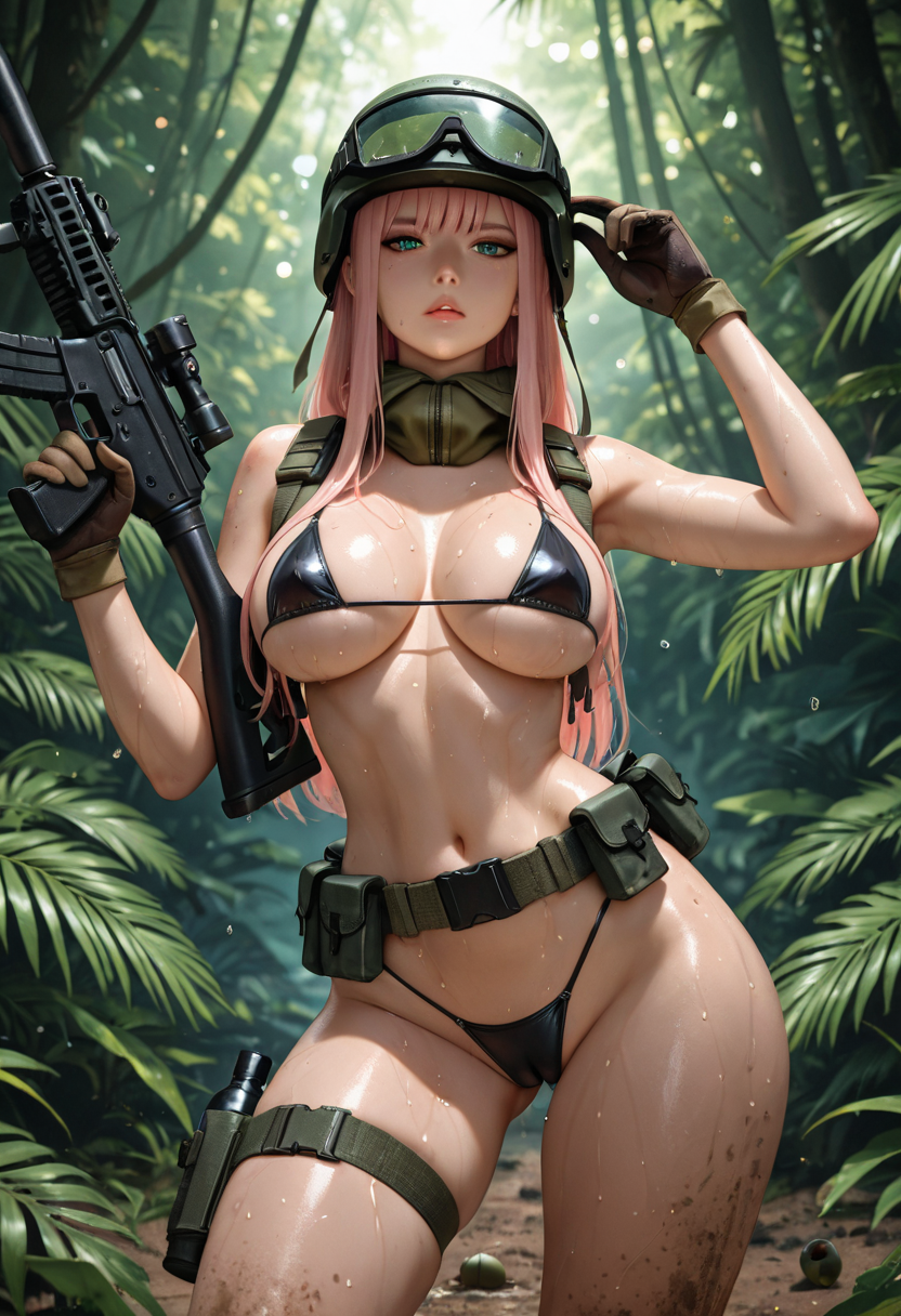 A6 Waifu Board Combat Zero Two