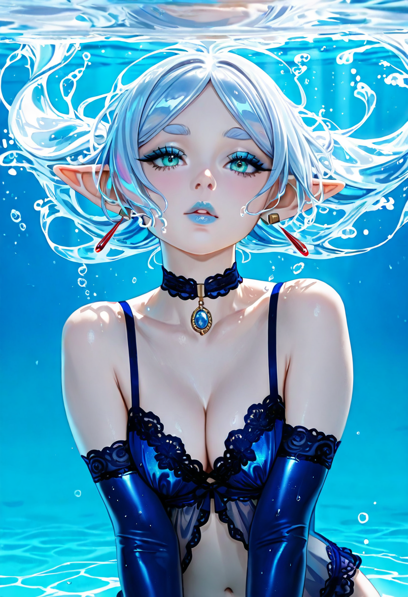 A6 Waifu Board Water Frieren