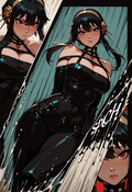 A6 Waifu Board Tied Comic Book Yor