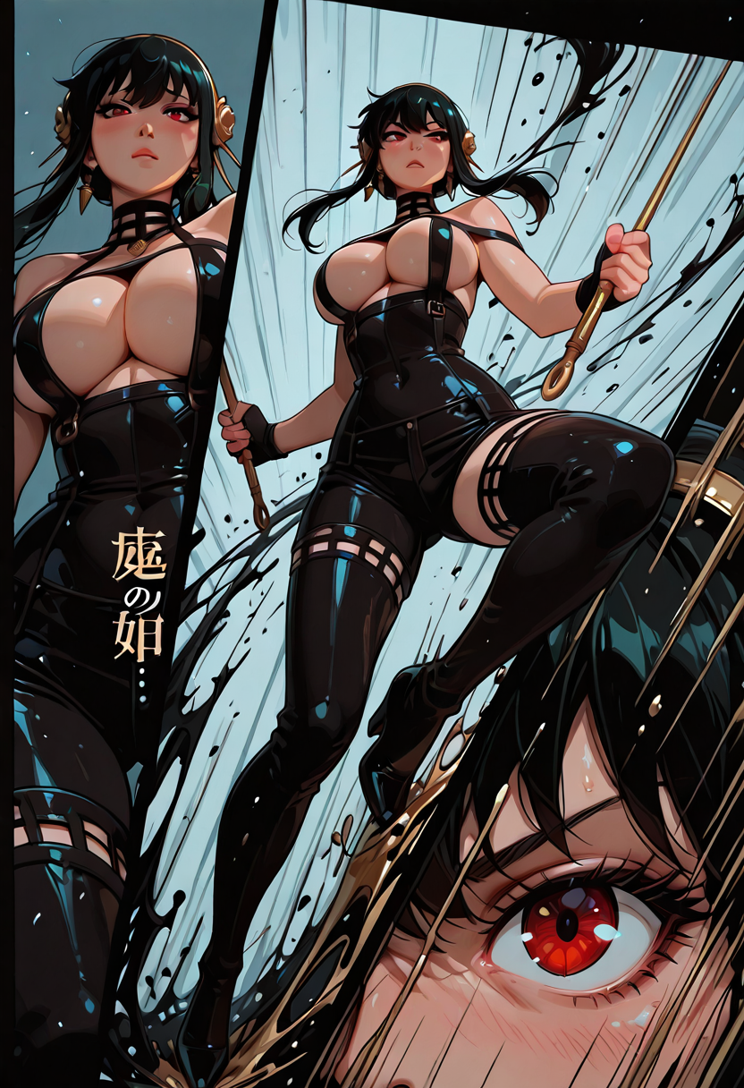 A6 Waifu Board Tied Comic Book Yor