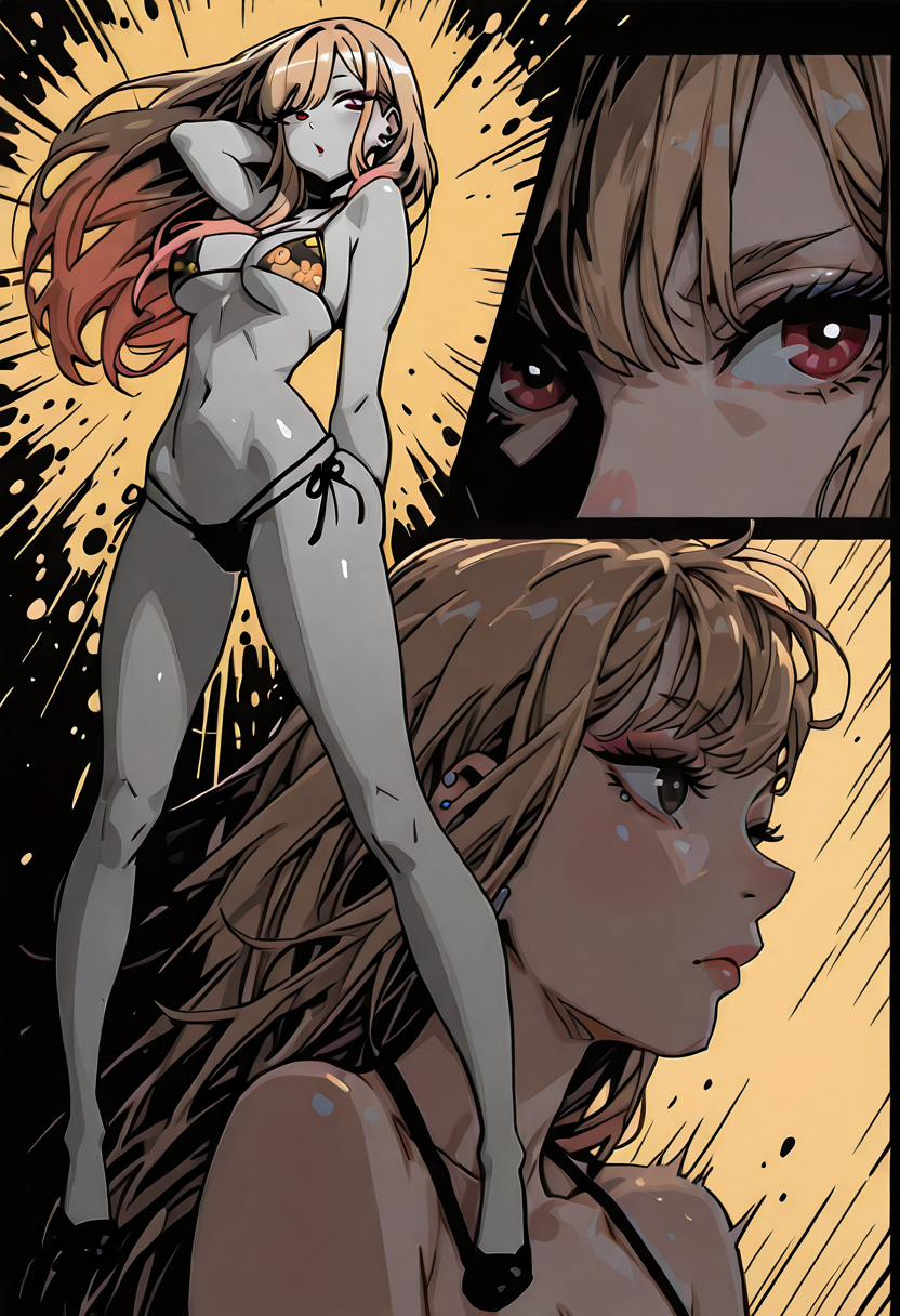A6 Waifu Board Tied Comic Book Marin