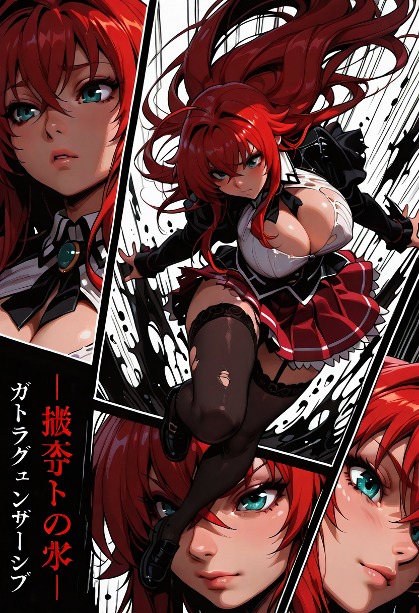 A6 Waifu Board Tied Comic Book Rias