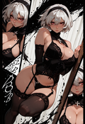 A6 Waifu Board Tied Comic Book 2B
