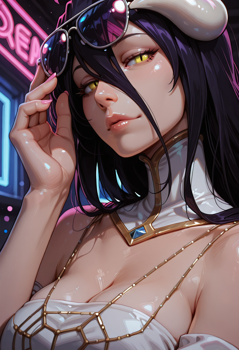 A6 Waifu Board Sunglass Albedo