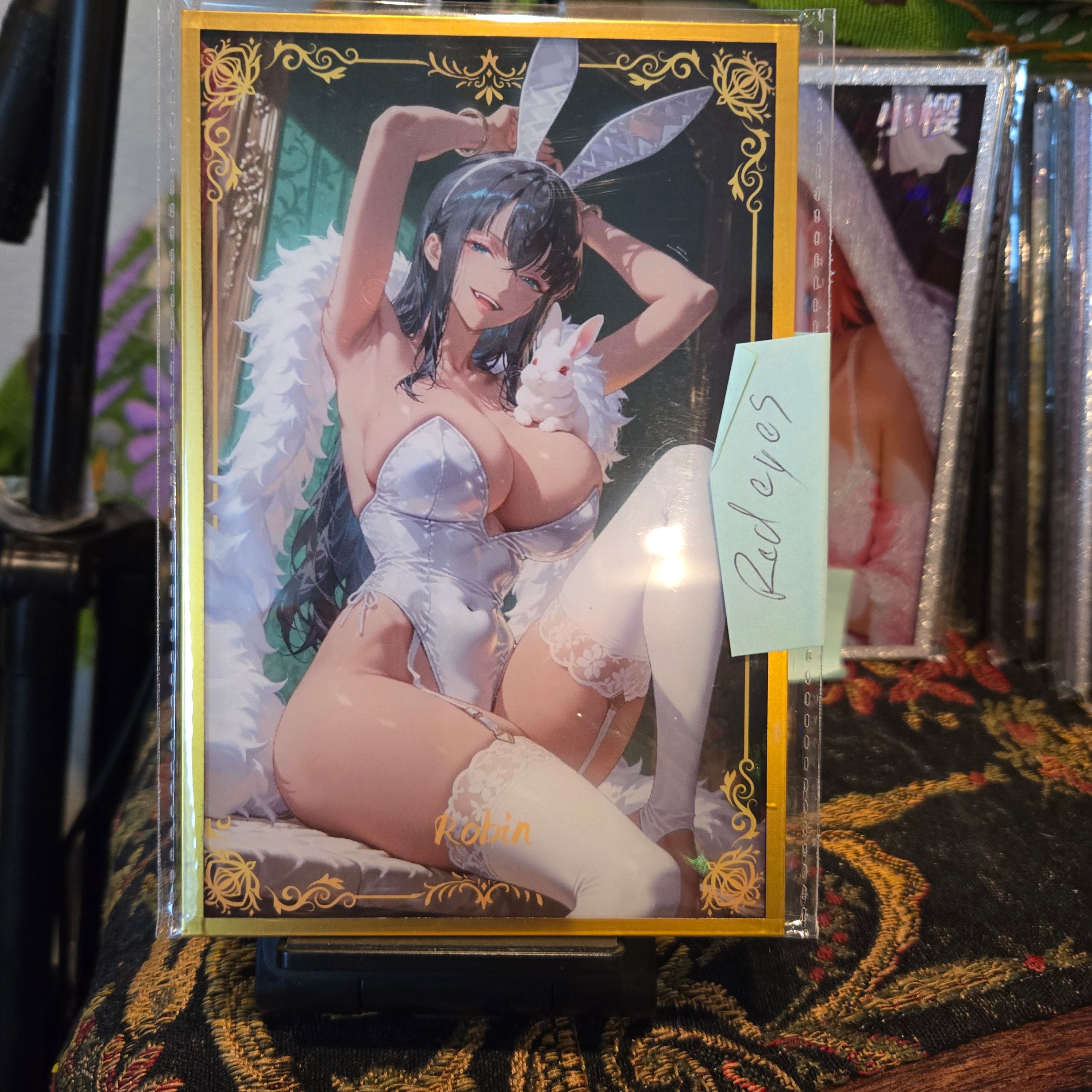 A6 Waifu Board Nico Robin RED EYES