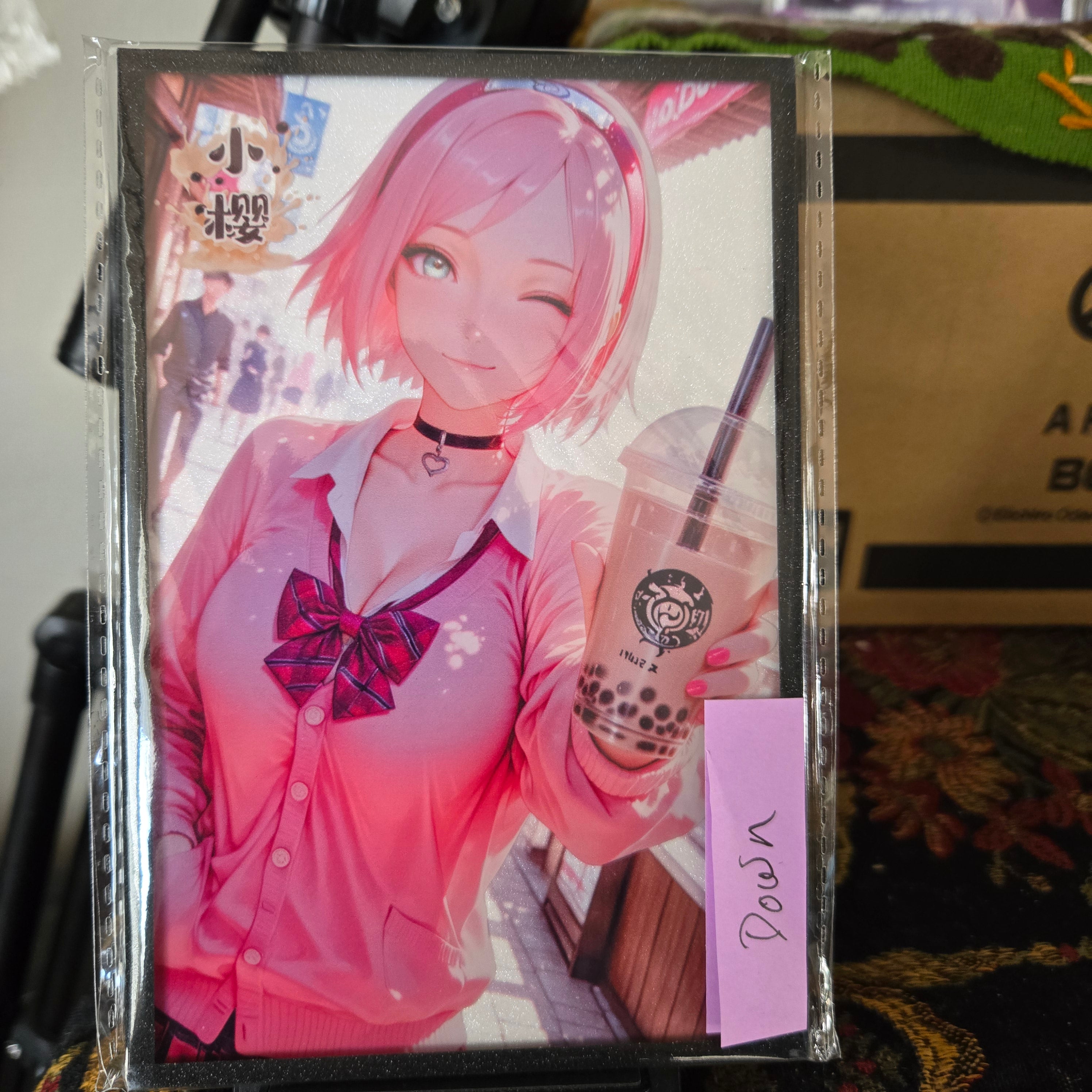 A6 Waifu Board Naruto DOWN