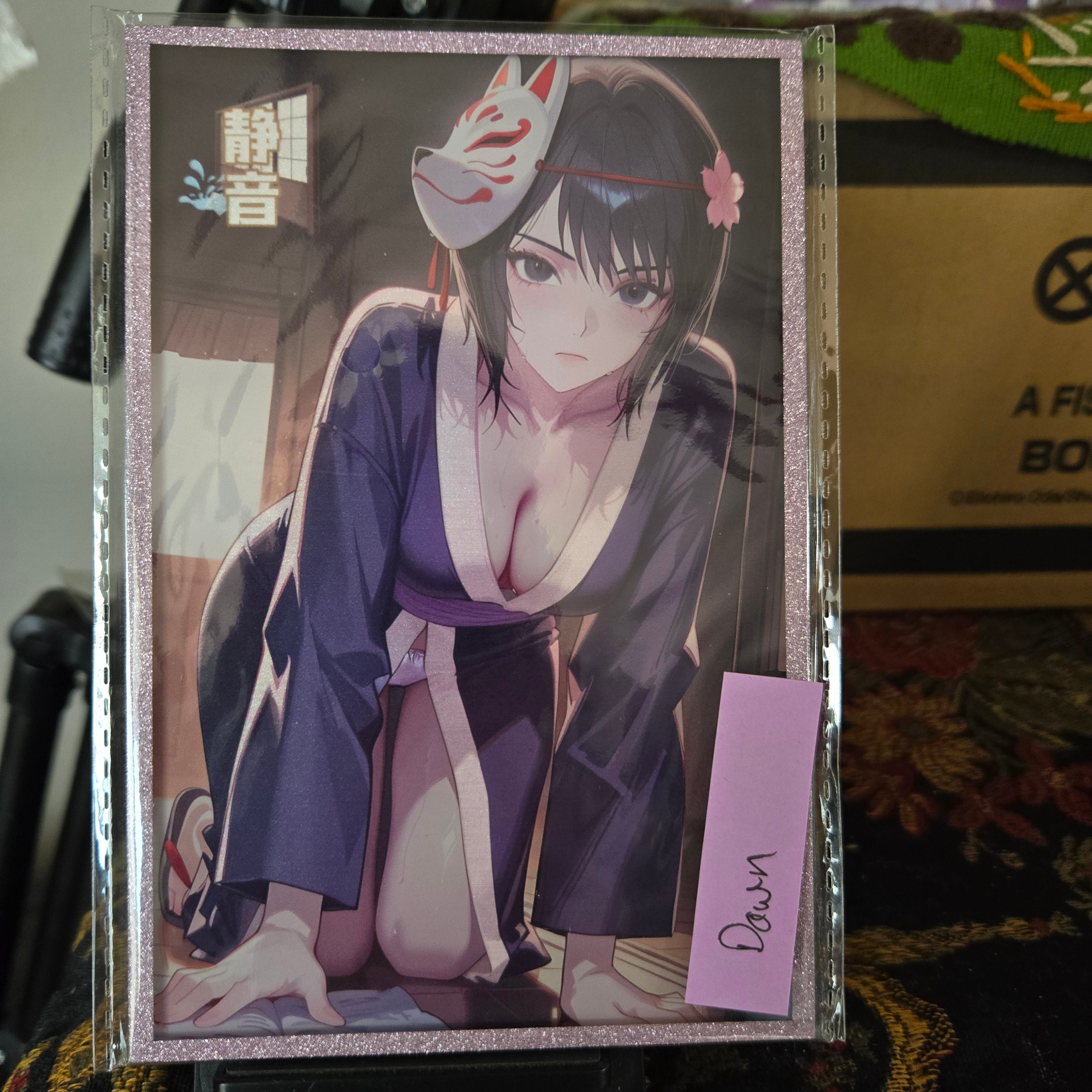 A6 Waifu Board Naruto DOWN