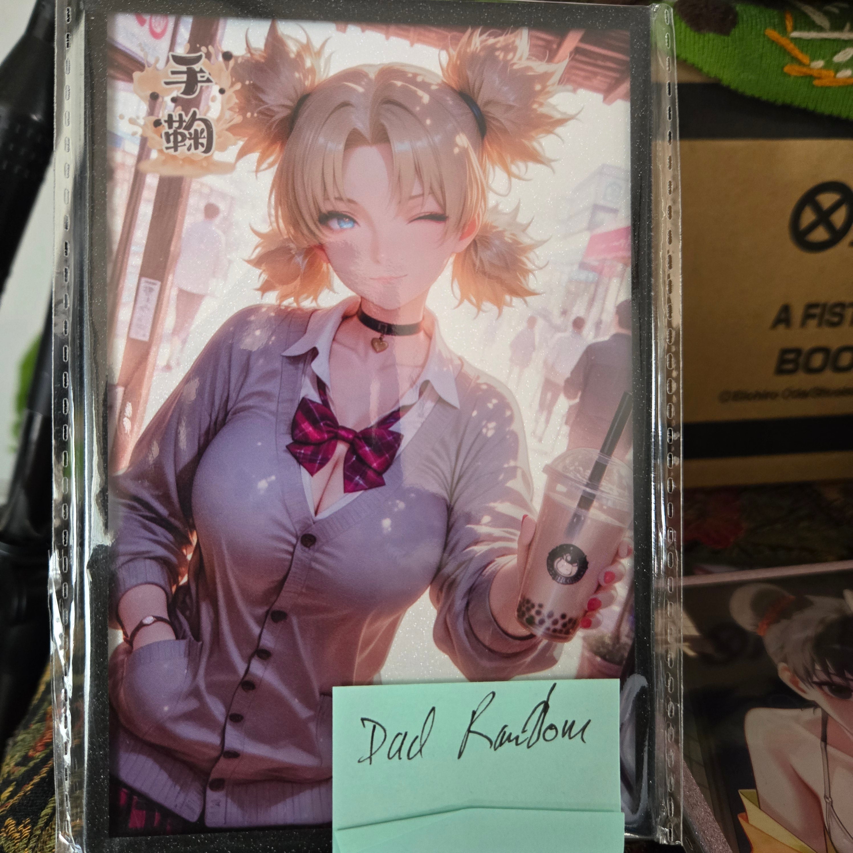 A6 Waifu Board Naruto DAD RANDOM