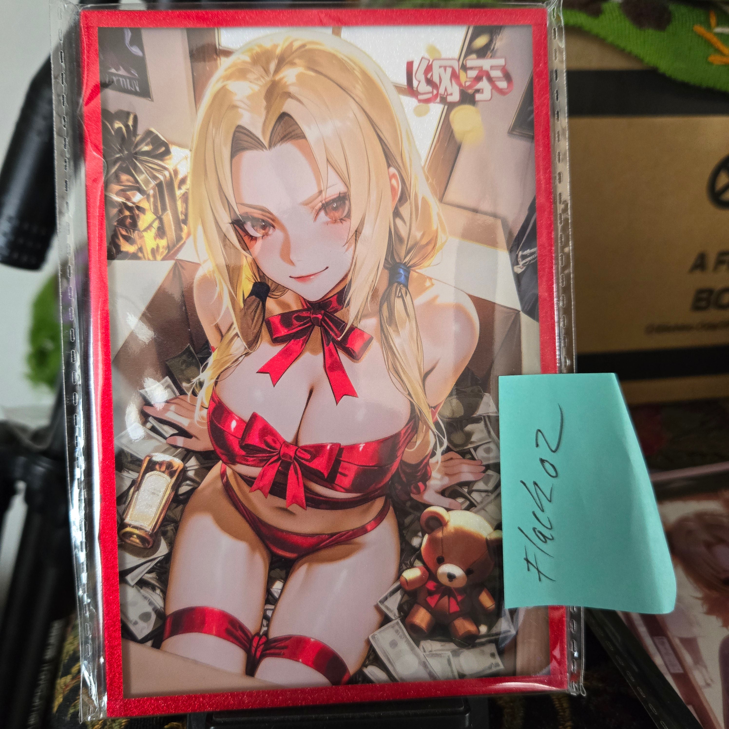 A6 Waifu Board Naruto FLACKOZ