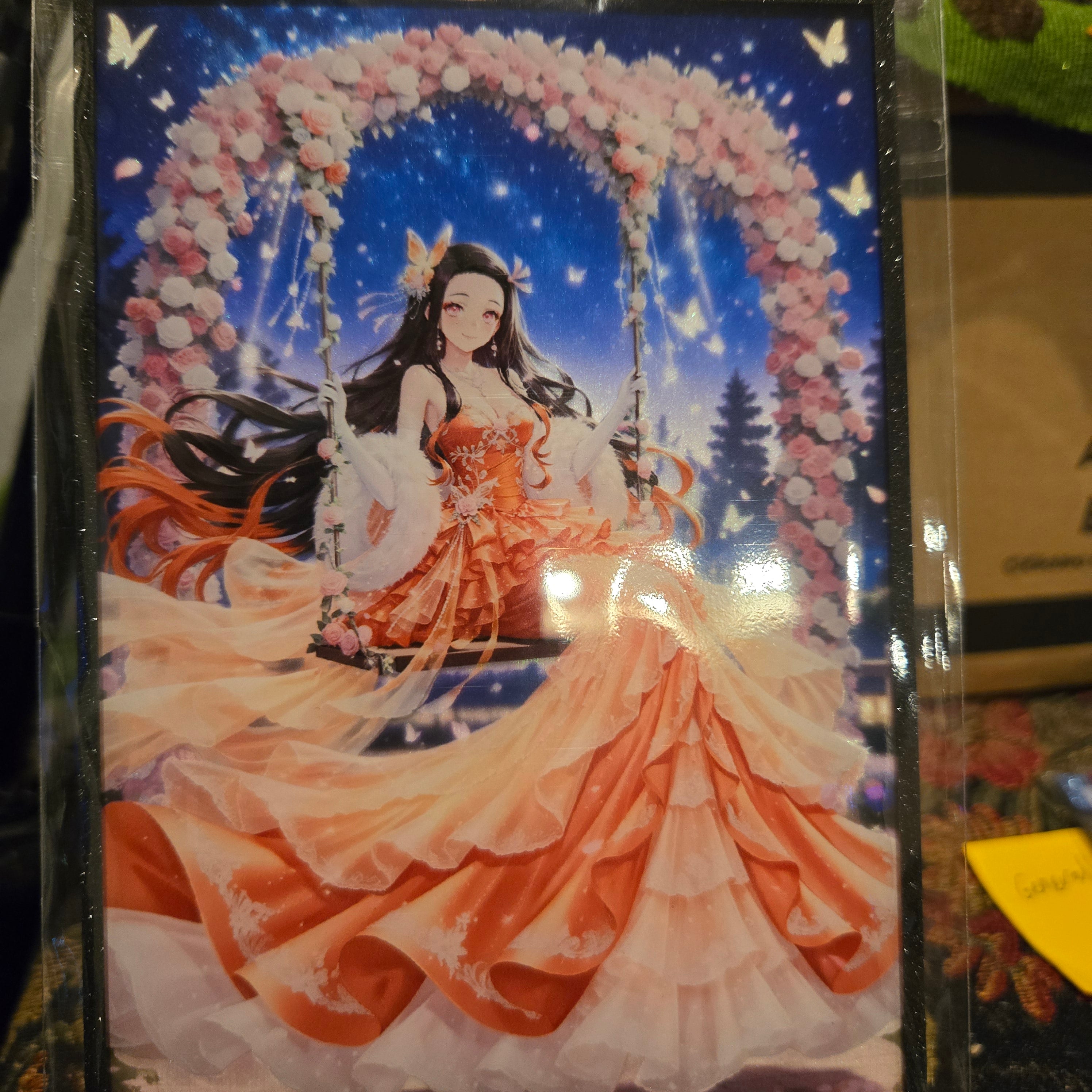 A6 Waifu Board Demon Slayer DOWN