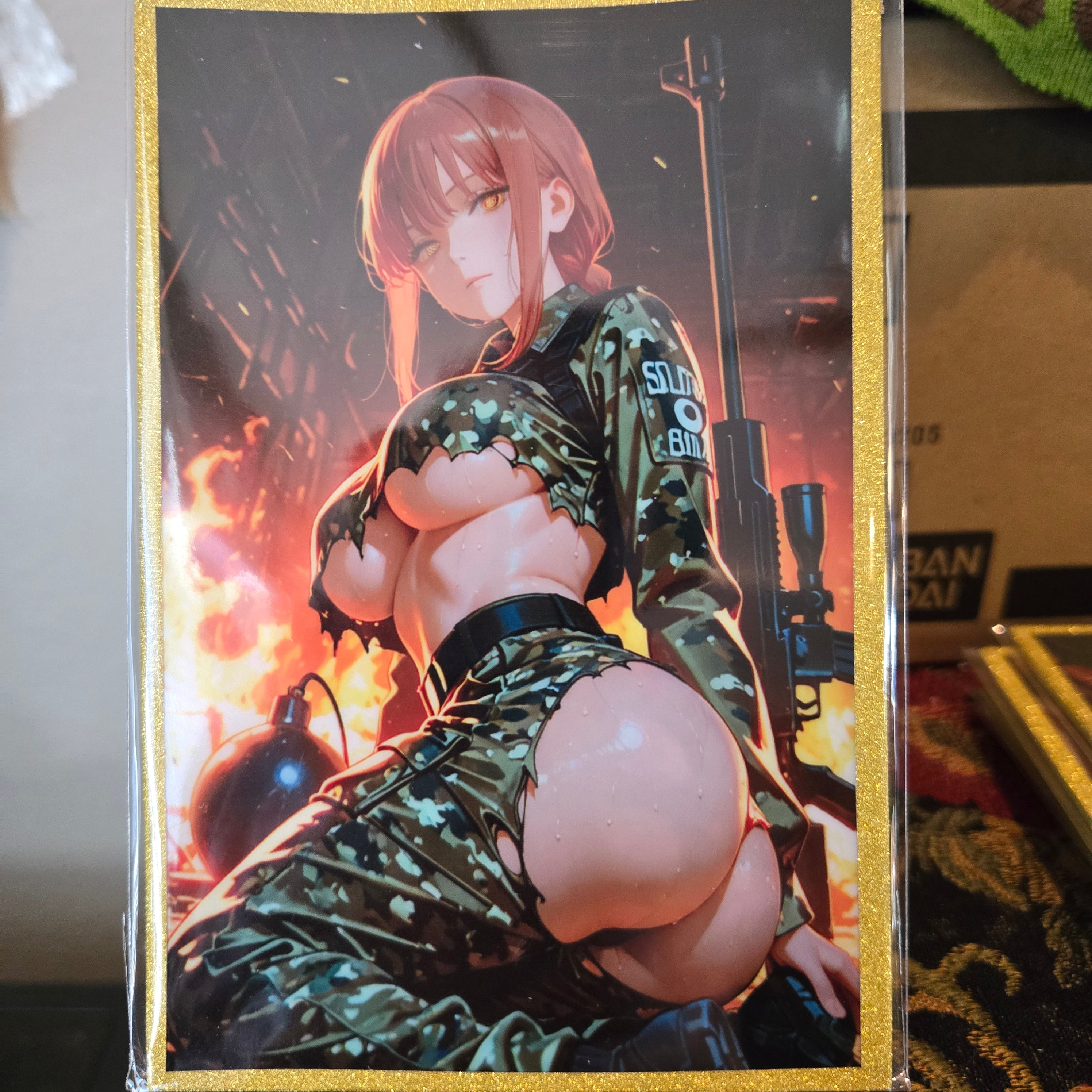 A6 Waifu Board Makima DOWN