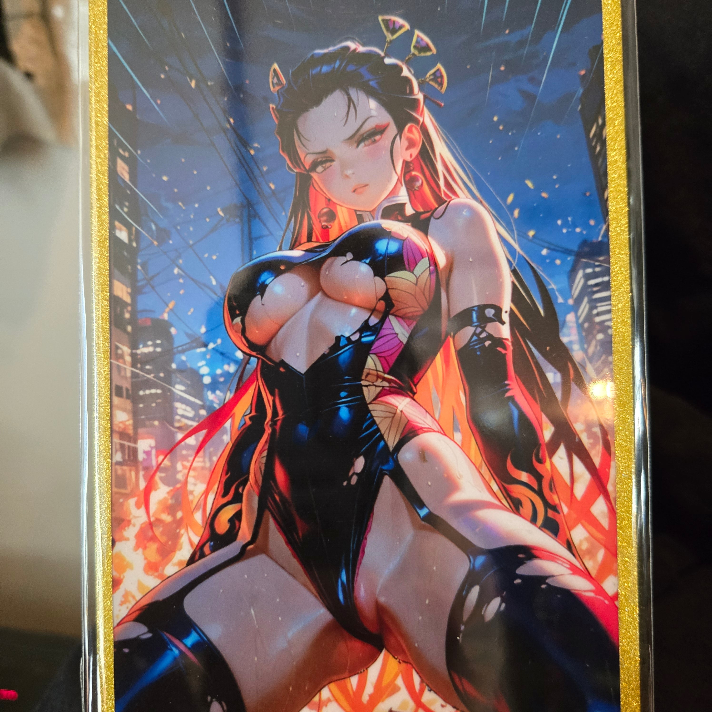 A6 Waifu Board Demon Slayer Daki DOWN