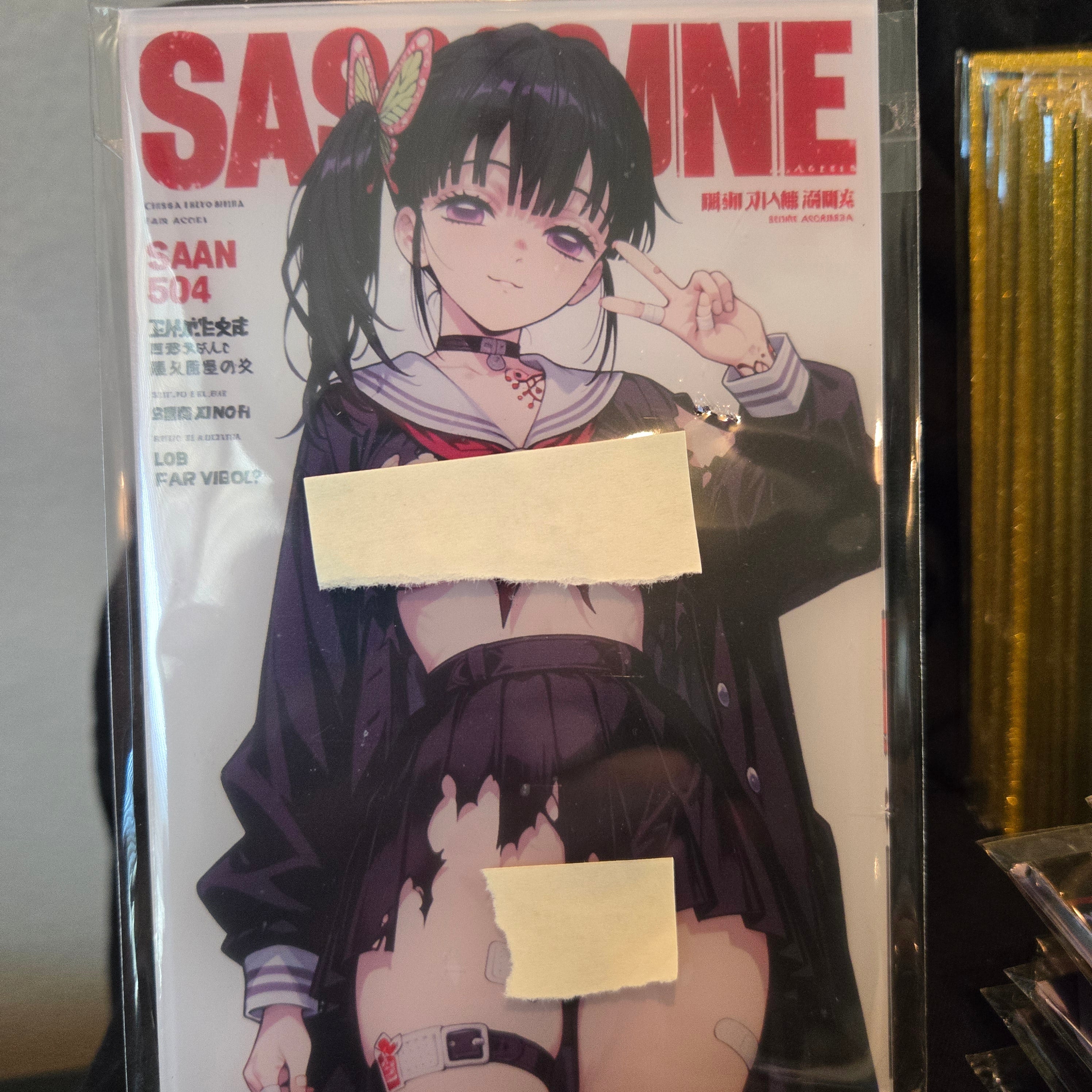 A6 Waifu Board Demon Slayer DOWN
