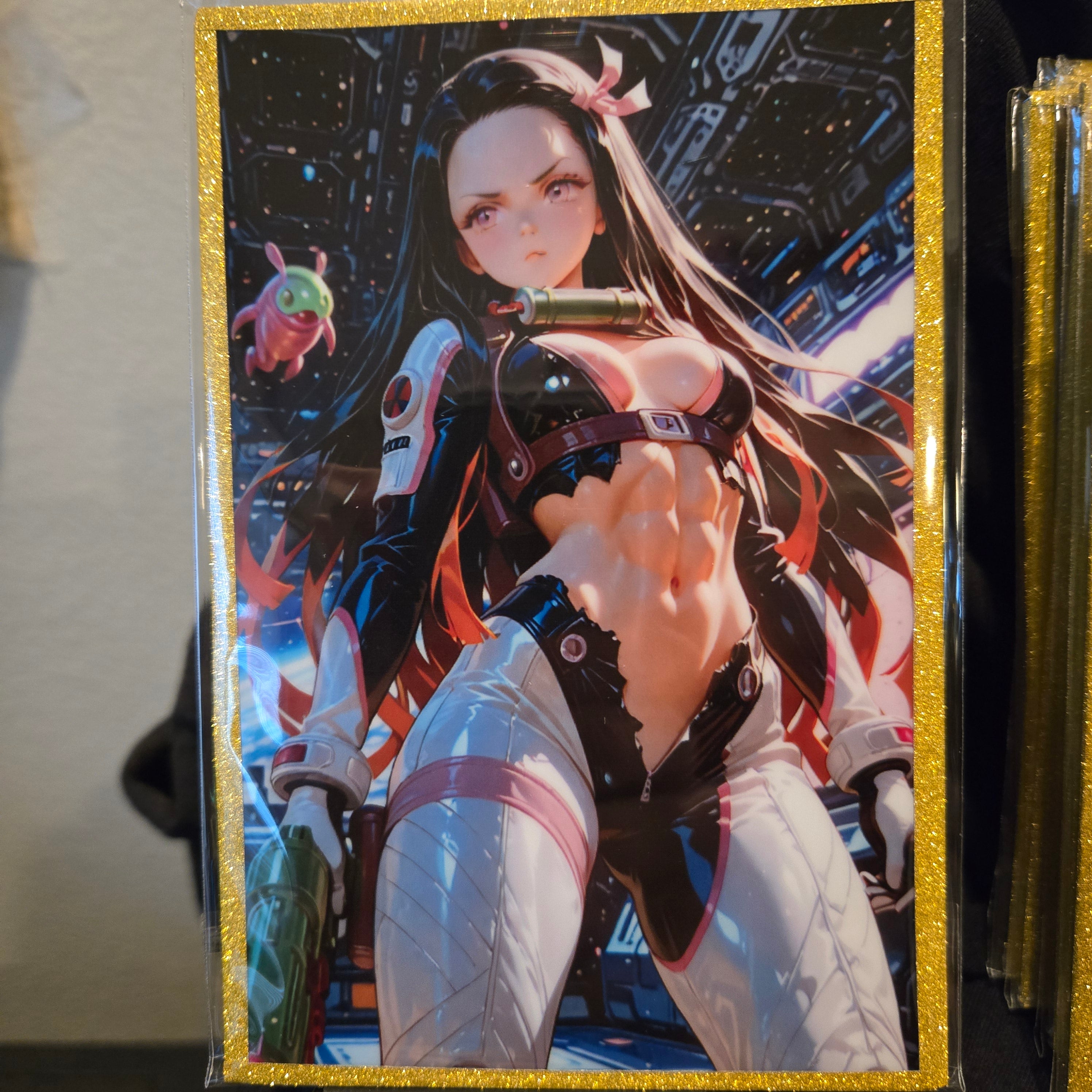 A6 Waifu Board Nezuko Demon Slayer DOWN