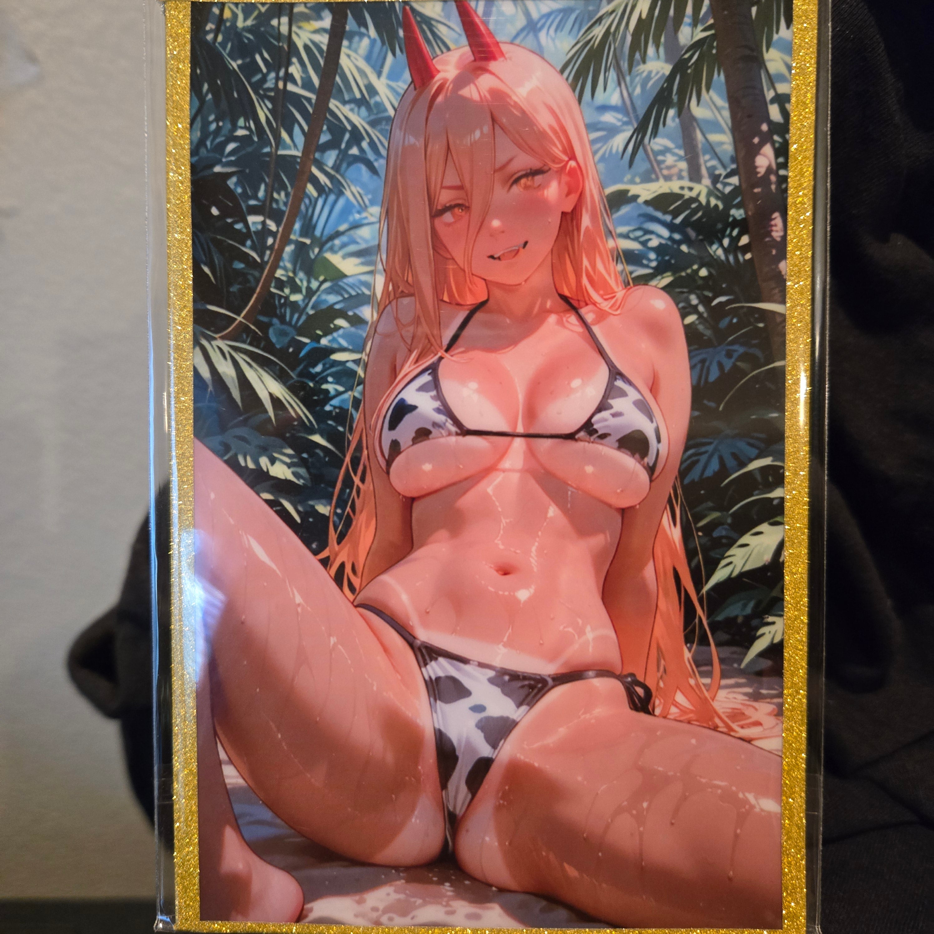 A6 Waifu Board Power Chainsaw Man DOWN