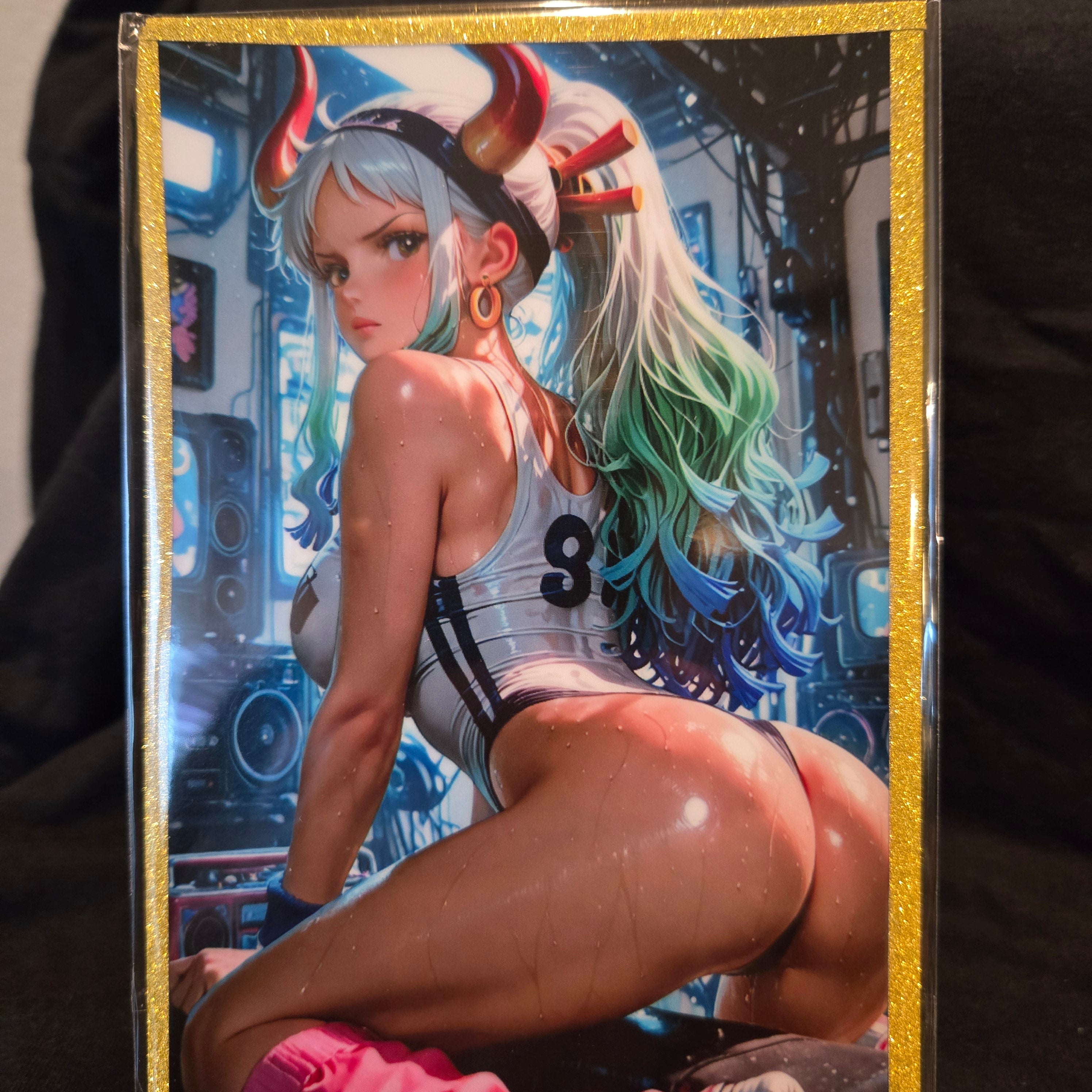 A6 Waifu Board Yamato One Piece DOWN