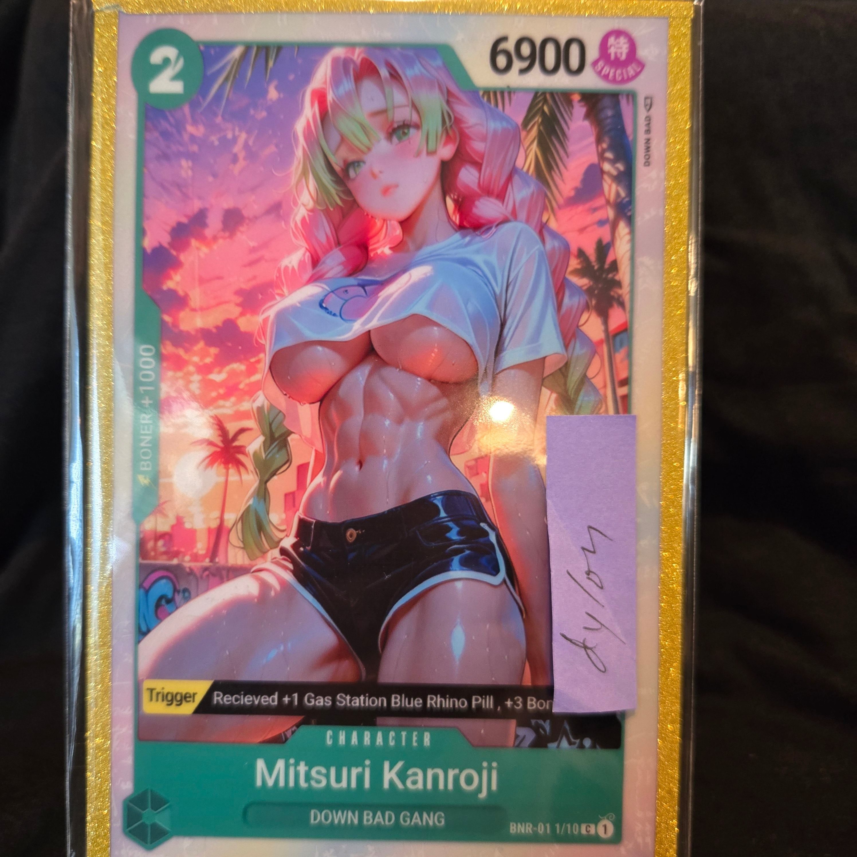 A6 Waifu Mitsuri Demon Slayer Board DYLON G