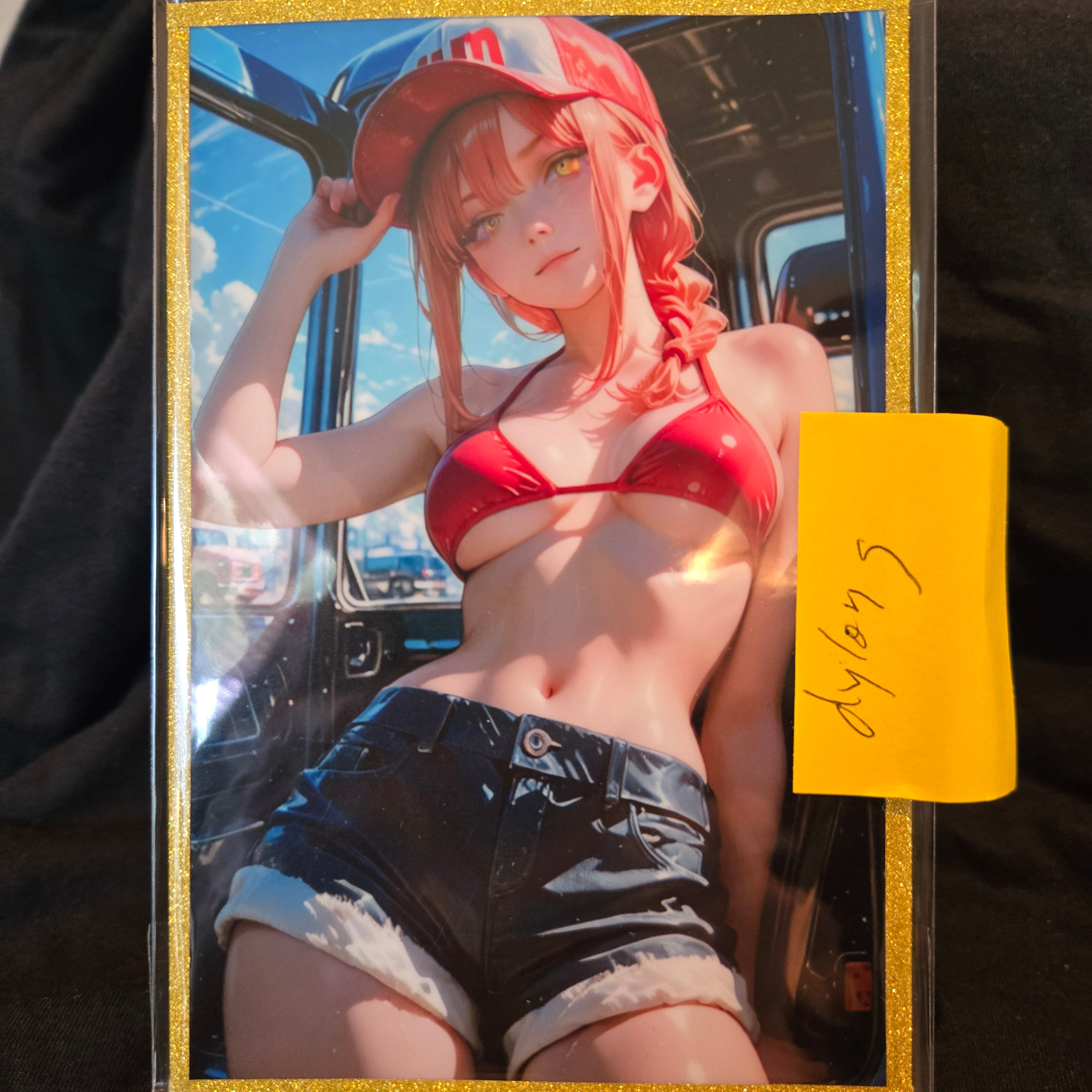 A6 Waifu Makima Chainsaw Man Board DYLON G