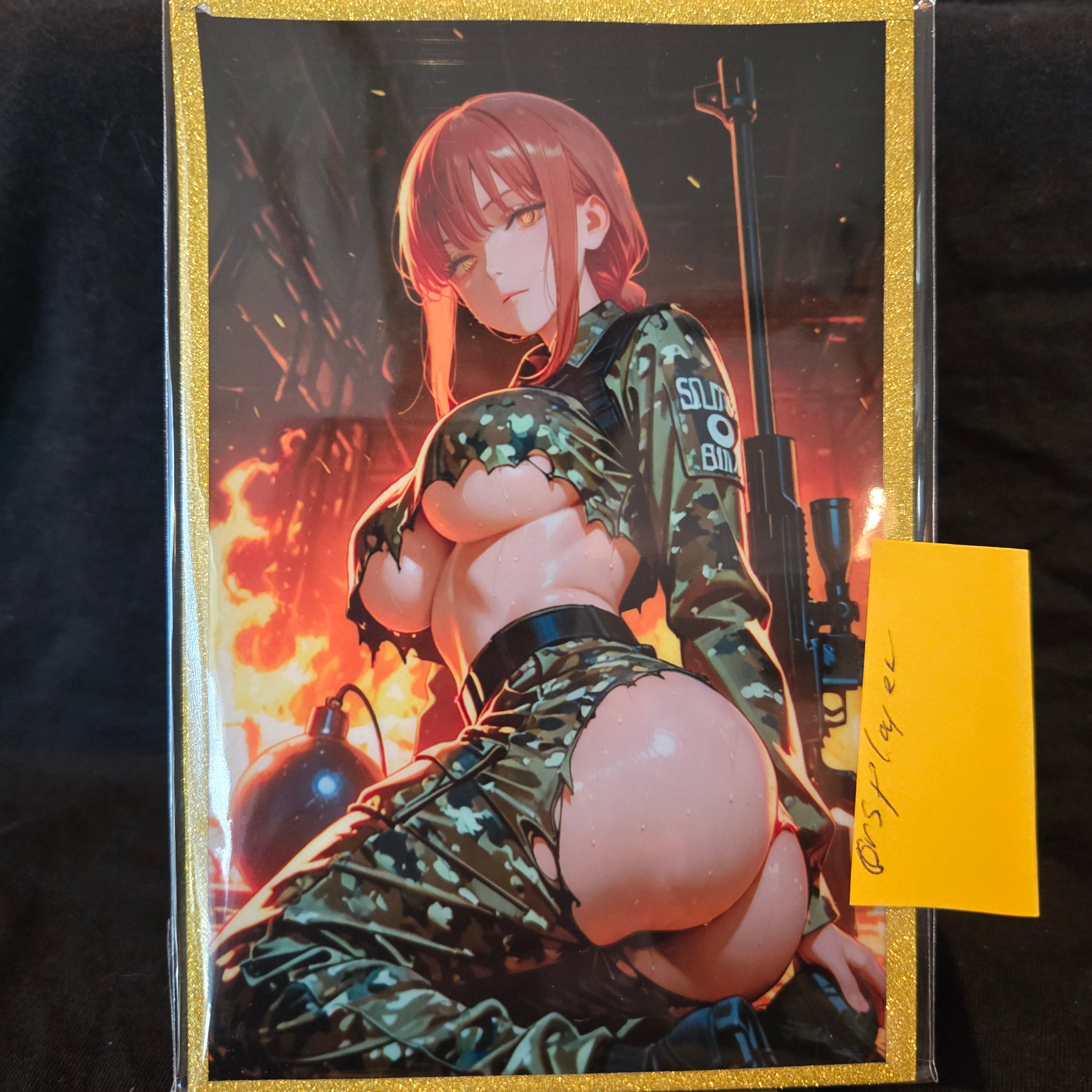 A6 Waifu Makima Chainsaw Man Board DYLON G