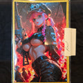 A6 Waifu Perona One Piece Board RED