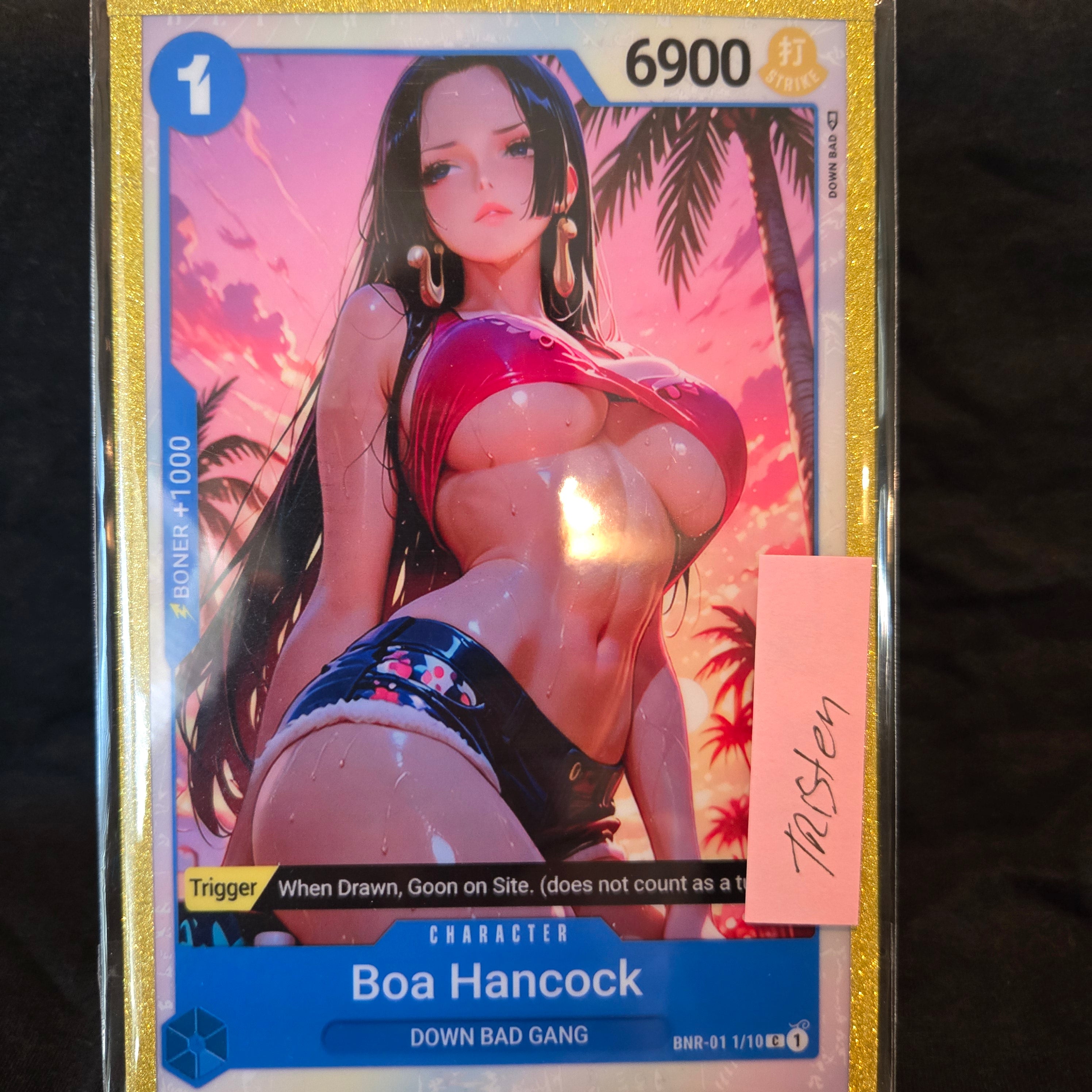 A6 Waifu Boa Hancock One Piece  Board TRISTEN