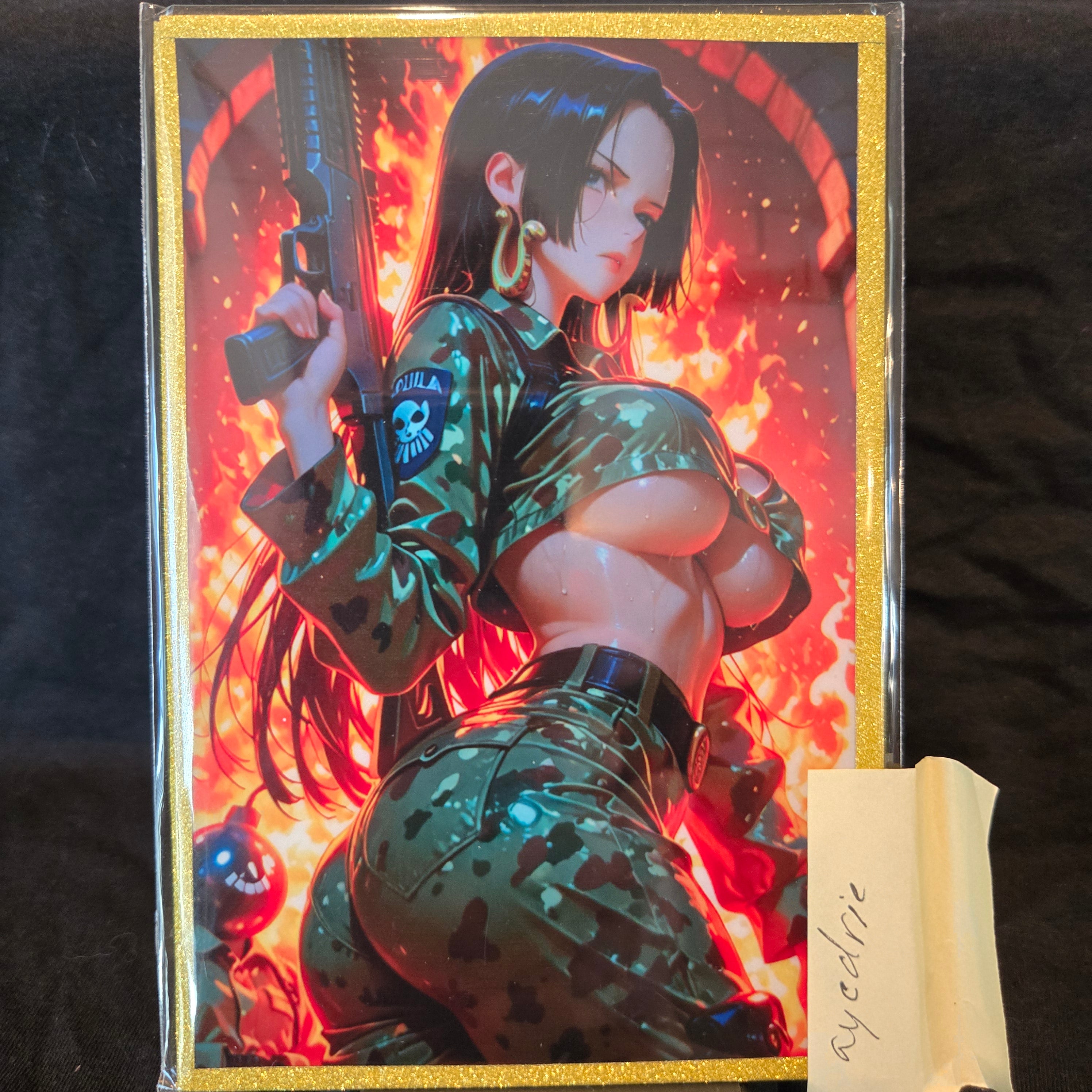 A6 Waifu Boa Hancock One Piece  Board  AYEDRIE