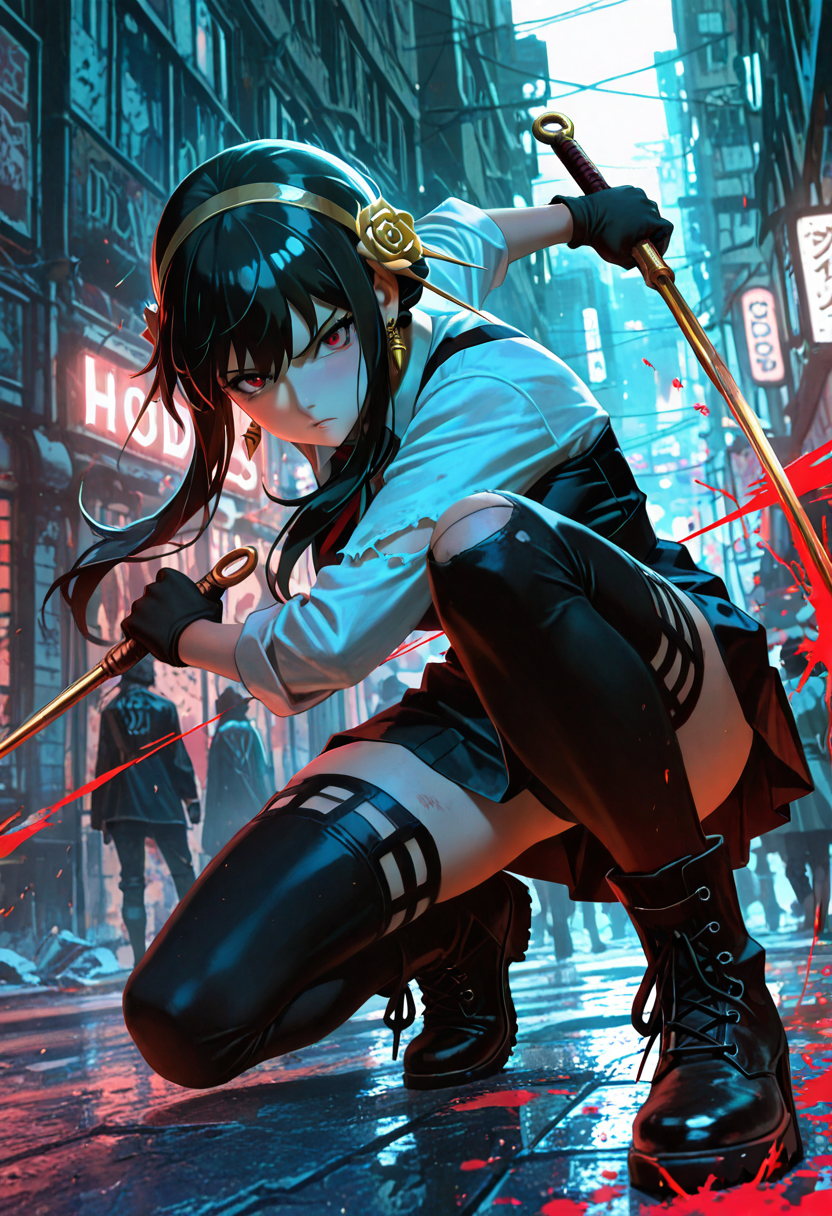 Waifu Board V5 Zombie Hunter Yor