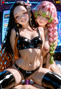 Waifu Board V5 PH Mitsuri and Nezuko