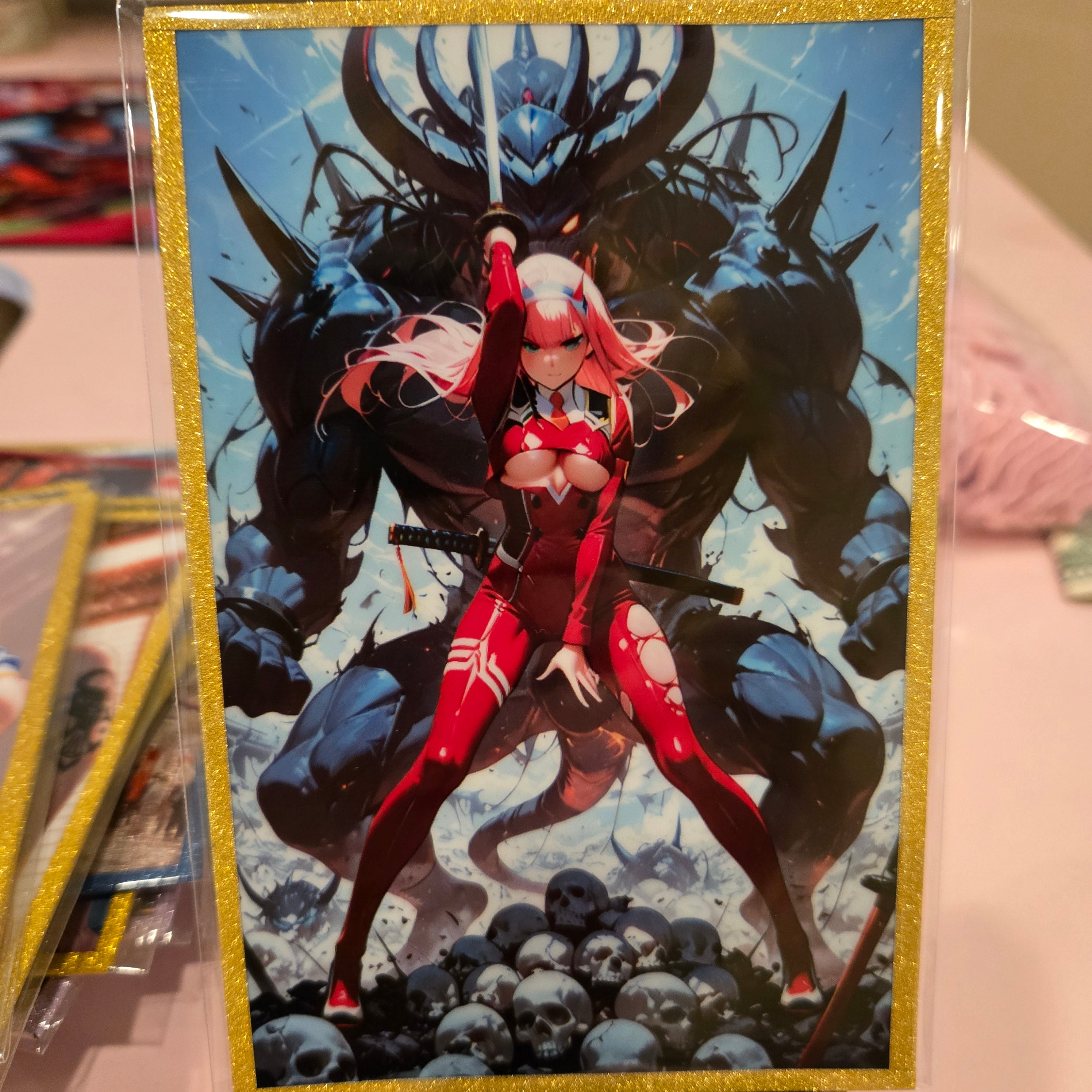 A6 Waifu Board Zero Two TEDBLI