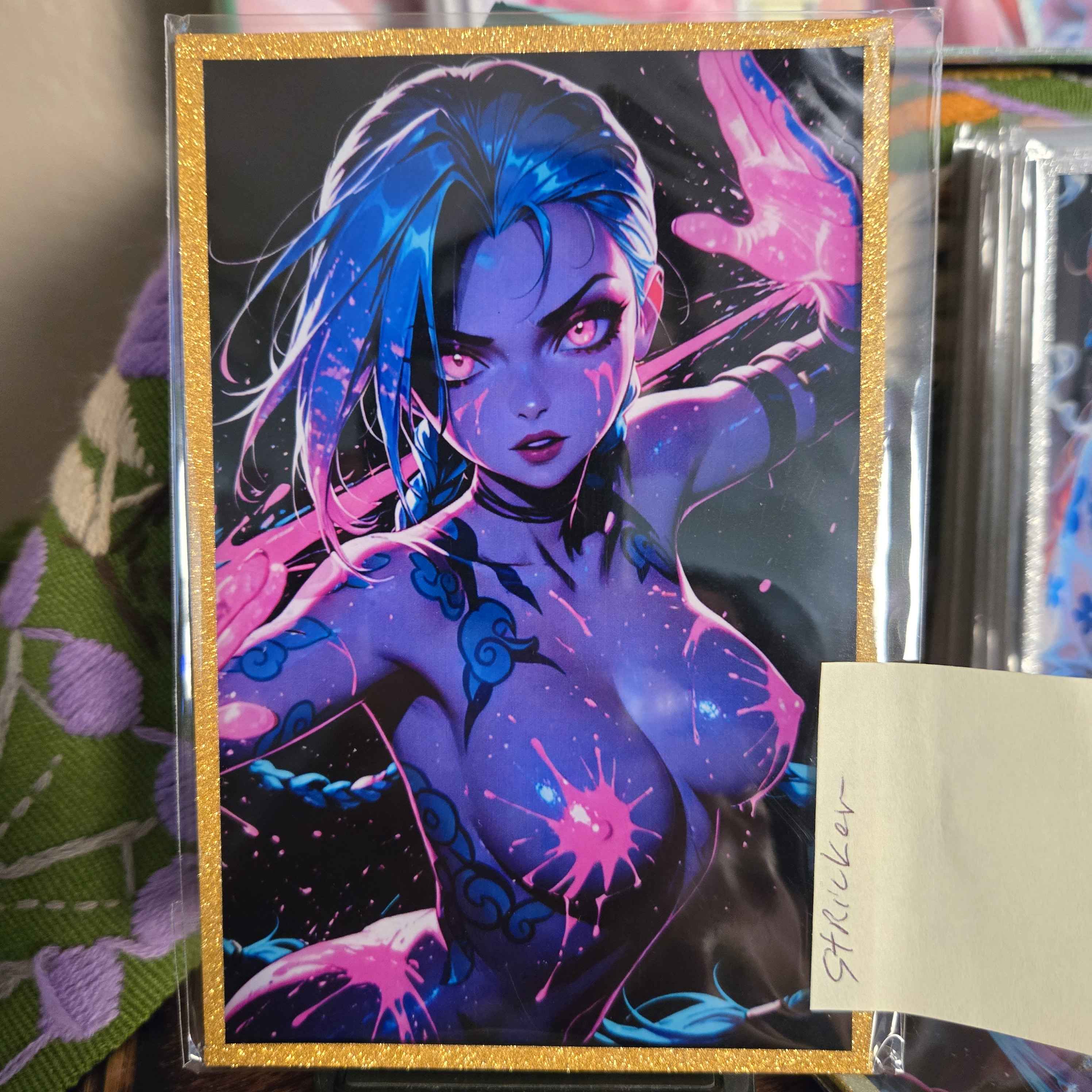 A6 Waifu Board Jinx  STRICKLER