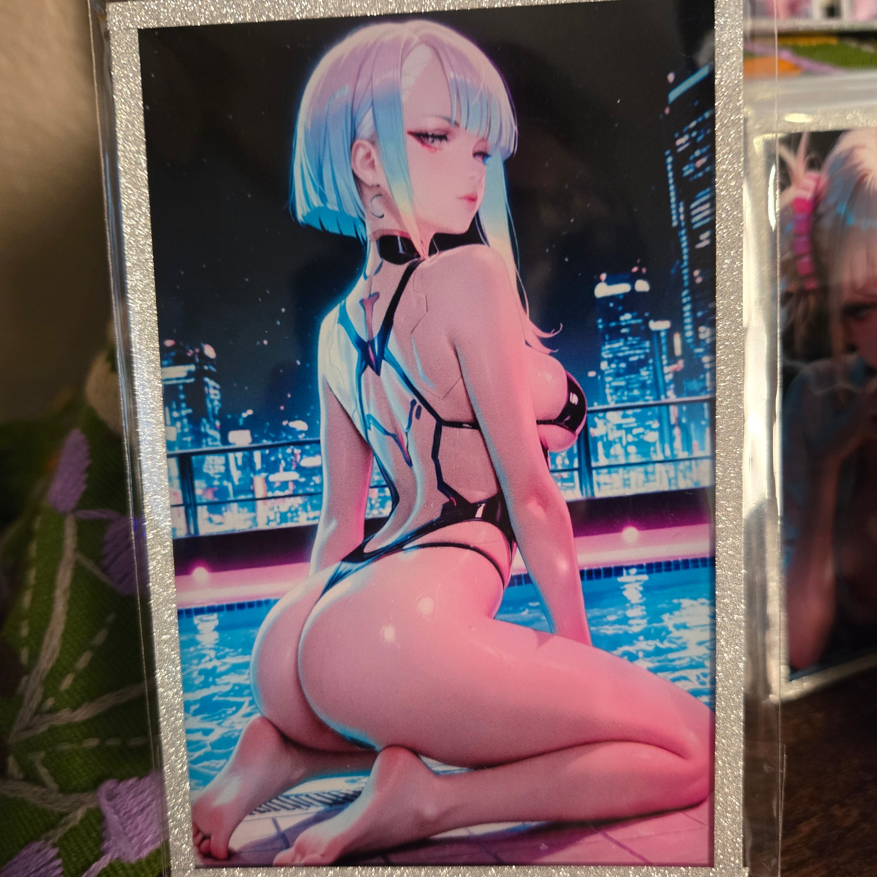 A6 Waifu Board Cyber Lucy  KUROMI