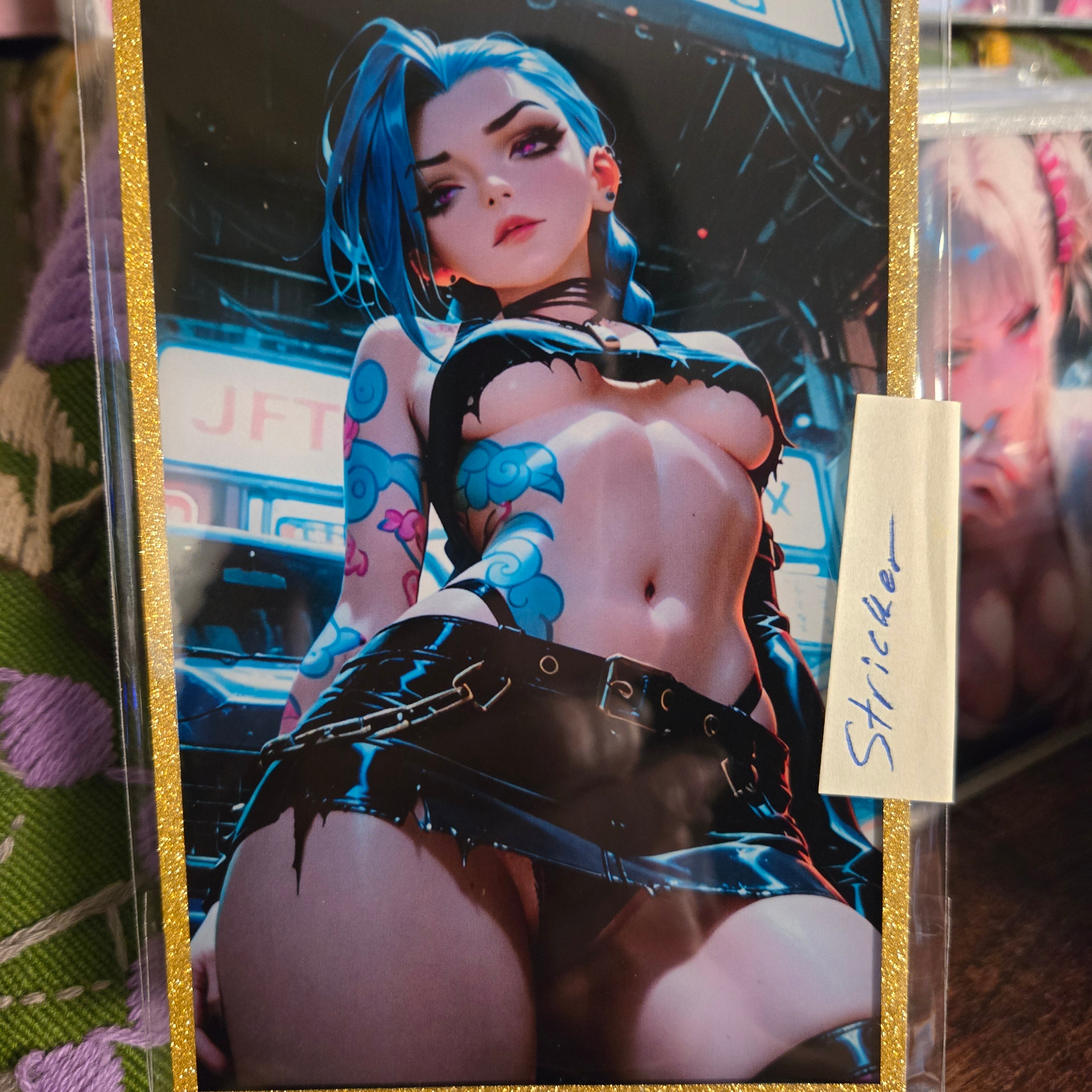 A6 Waifu Board Jinx STRICKER