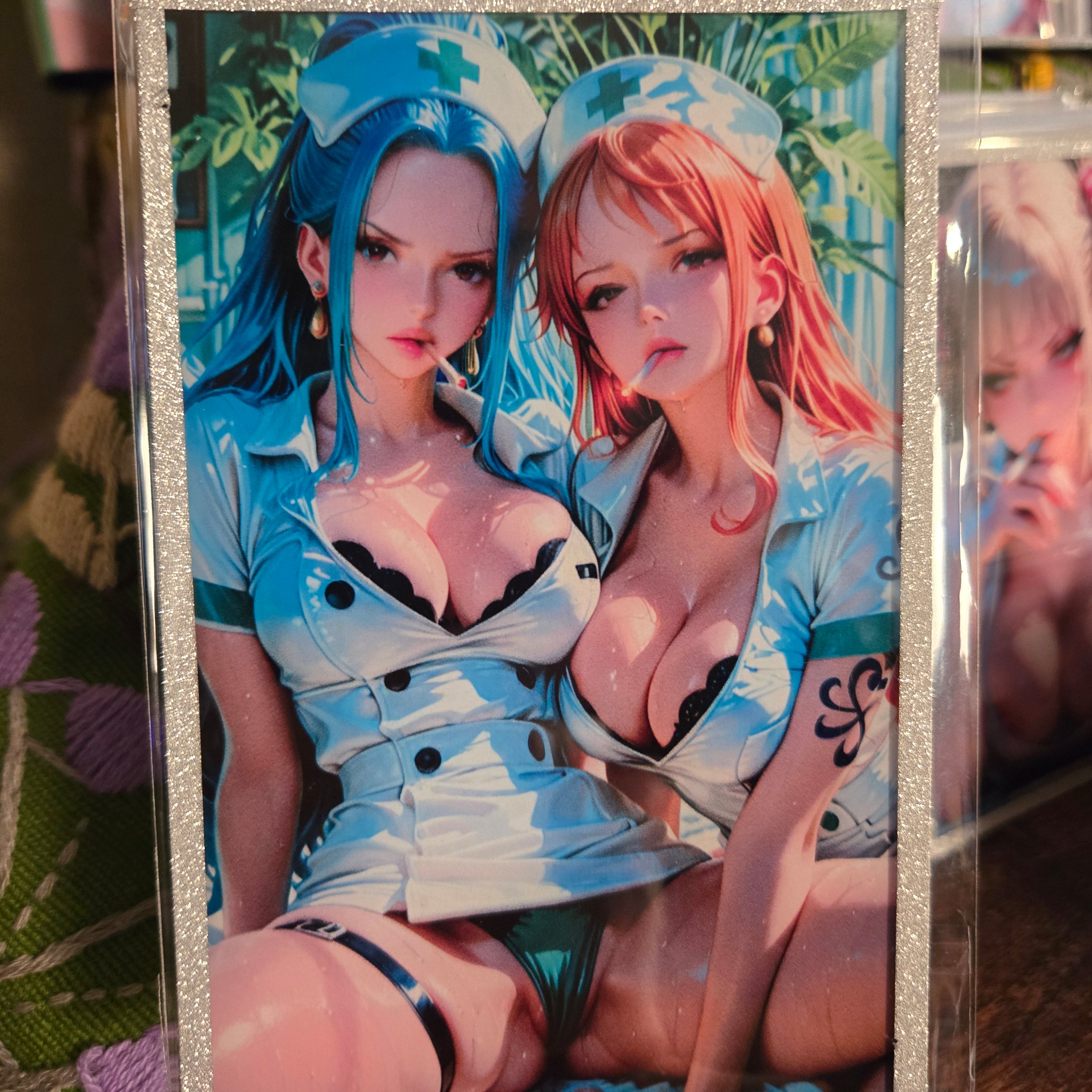 A6 Waifu Board Vivi and Nami DOWN