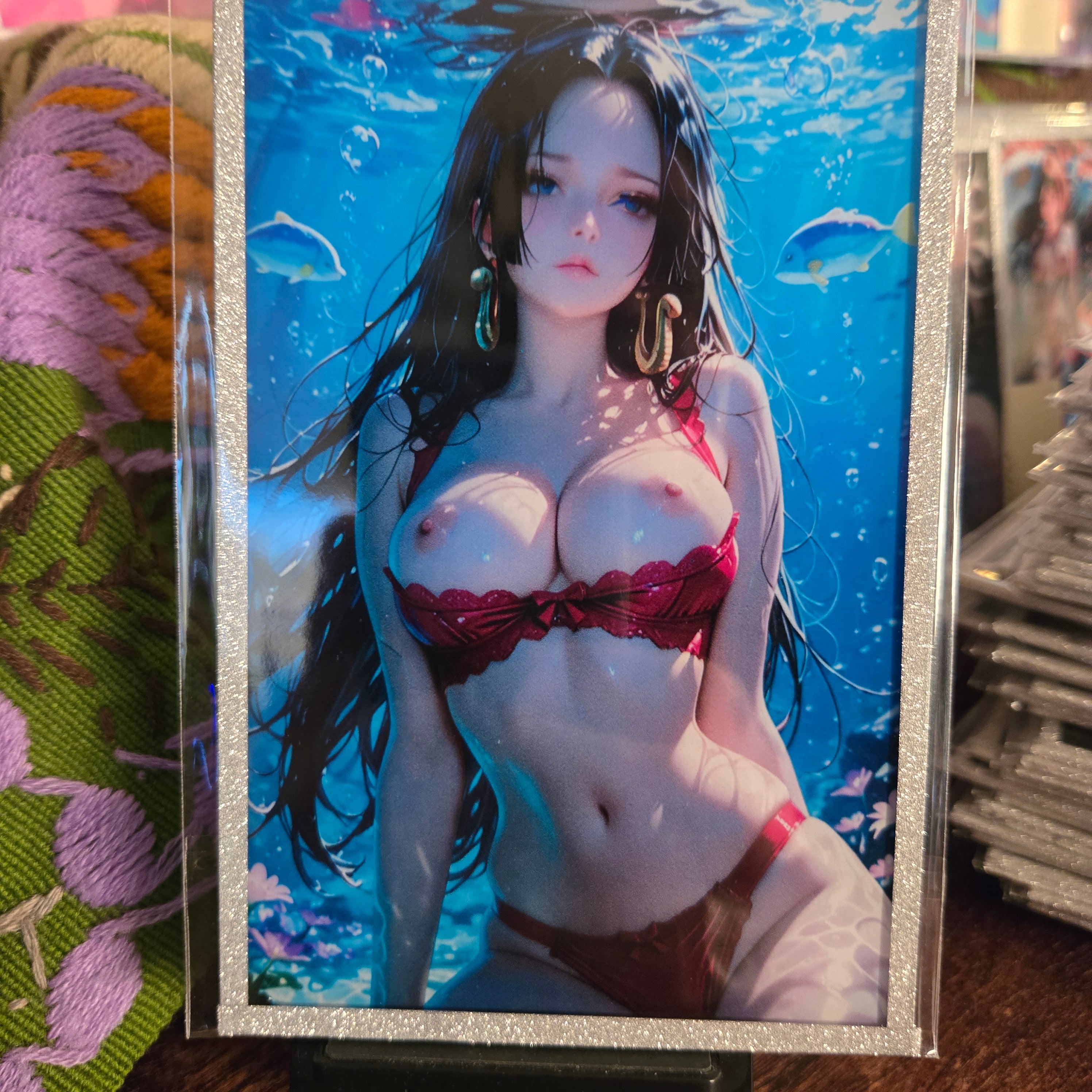 A6 Waifu Board Boa Hancock WIDE AWAKE