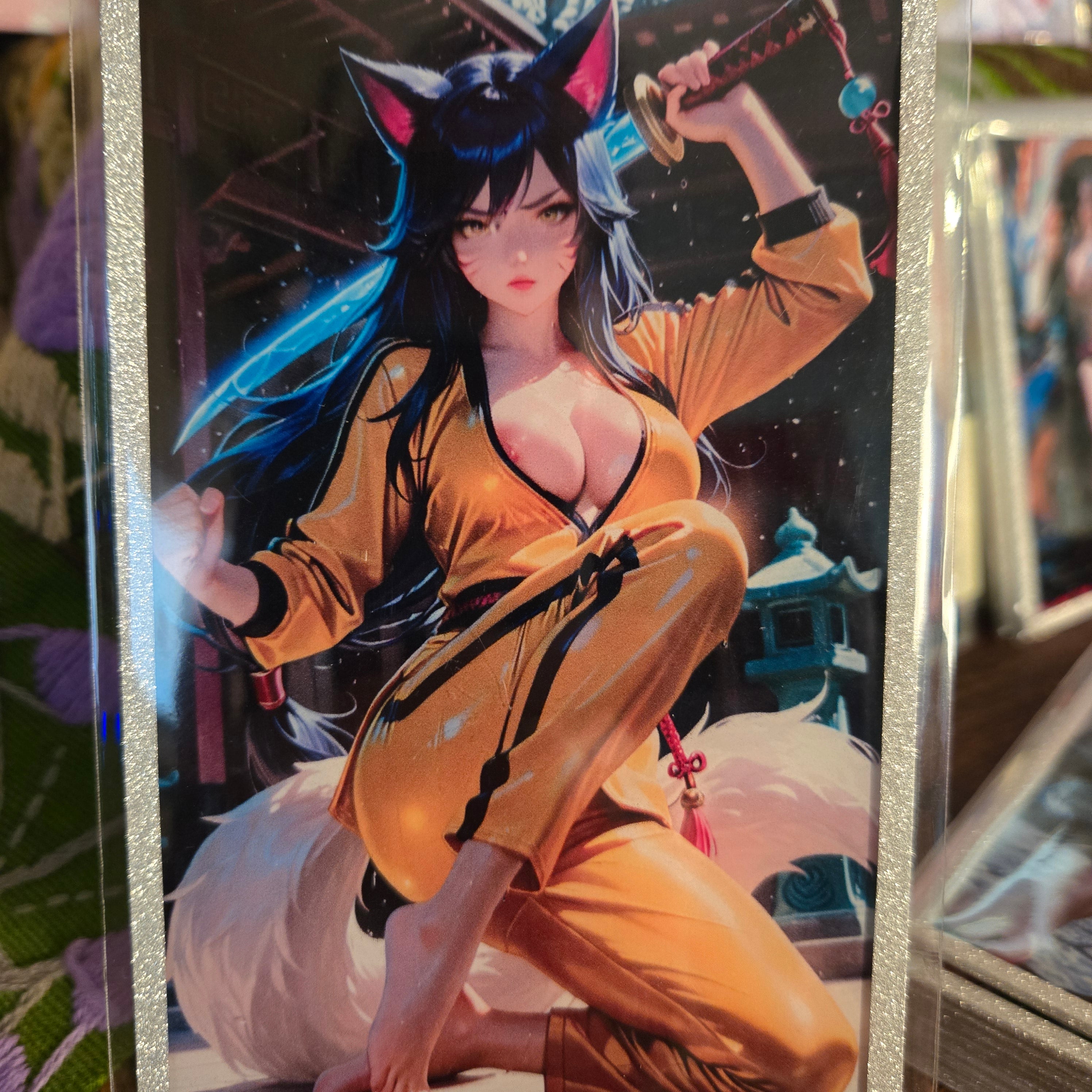 A6 Waifu Board League of Legends Ahri DOWN