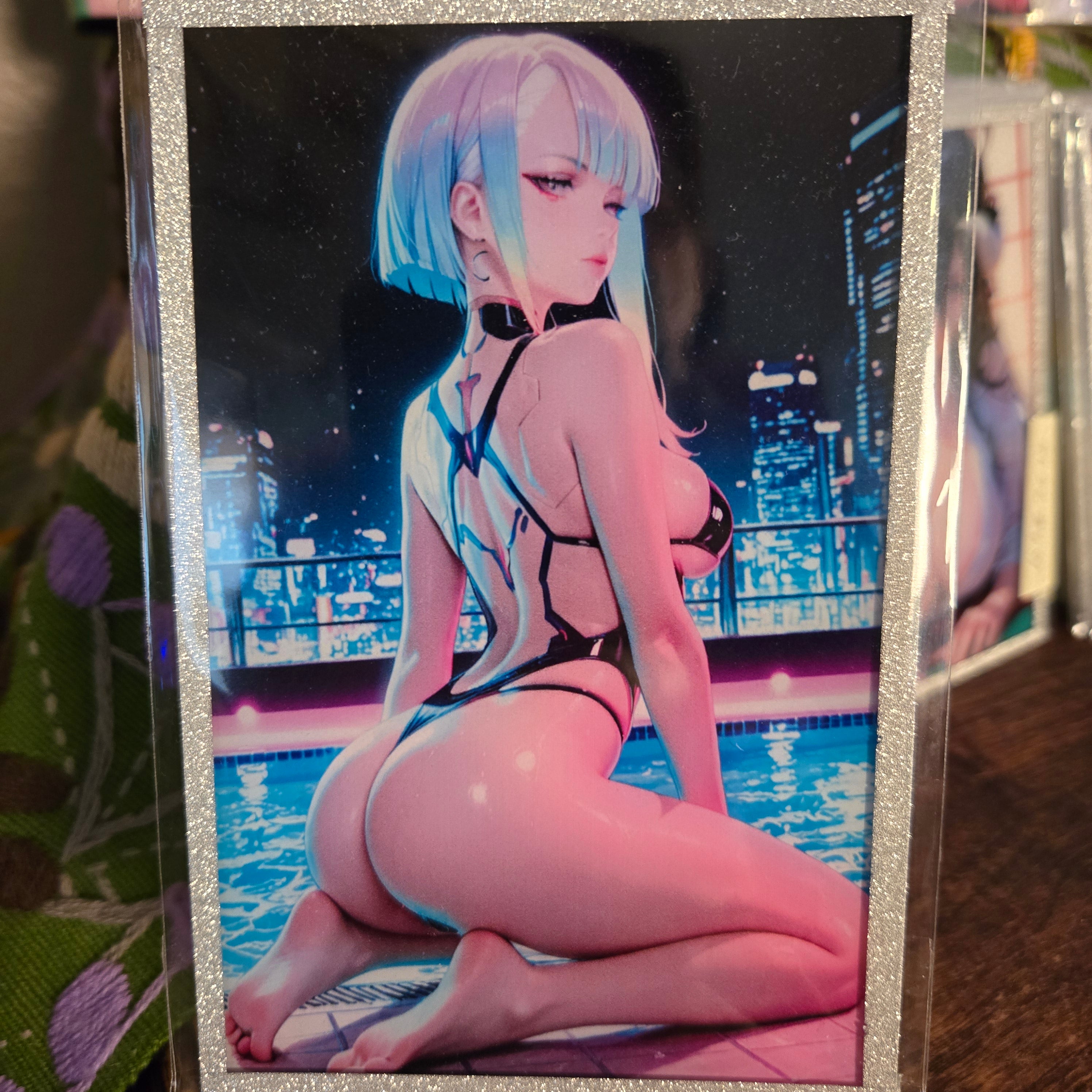 A6 Waifu Board Cyber Lucy DOWN
