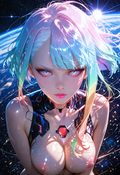 A6 Waifu Board Galaxy Cyber Lucy
