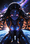 A6 Waifu Board Galaxy Nezuko