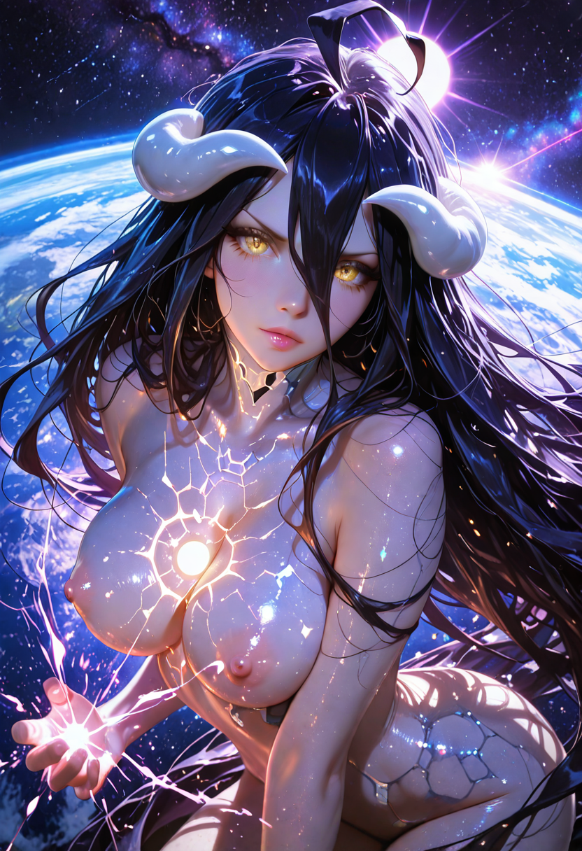 A6 Waifu Board Galaxy Albedo