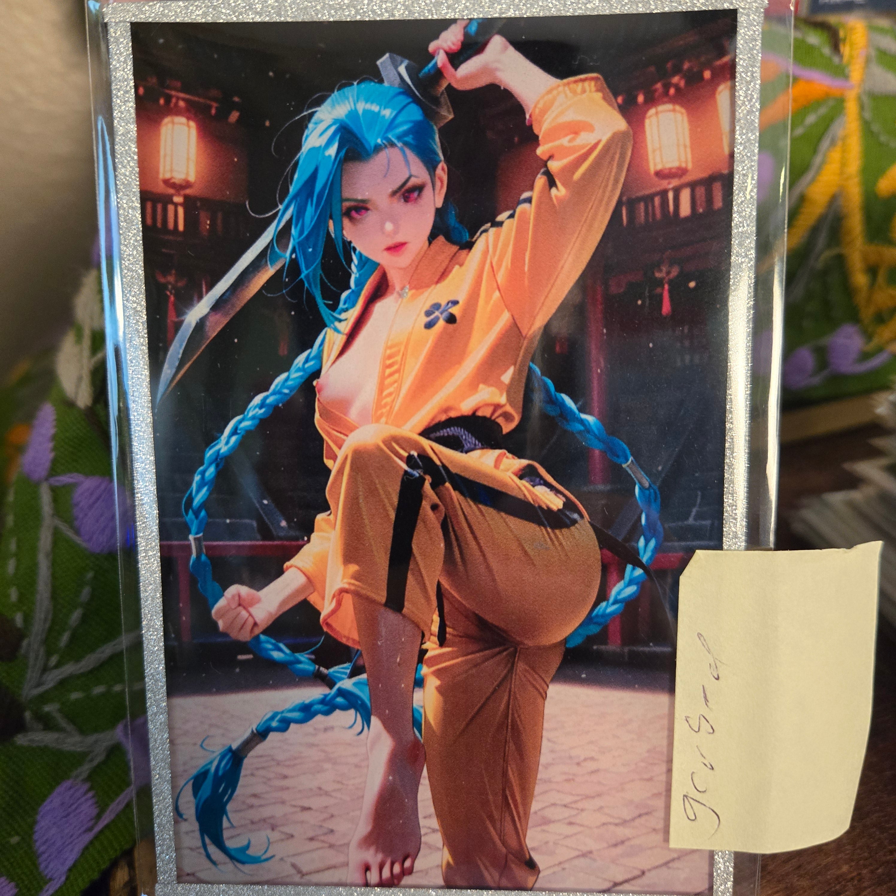 A6 Waifu Board  League of Legends Jinx GCUBED