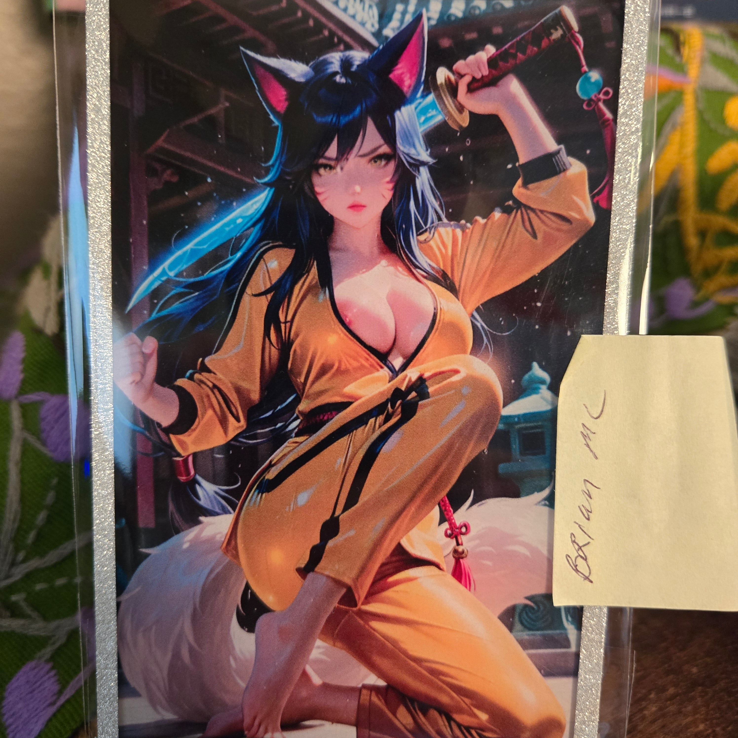 A6 Waifu Board  League of Legends Ahiri BRIAN MC