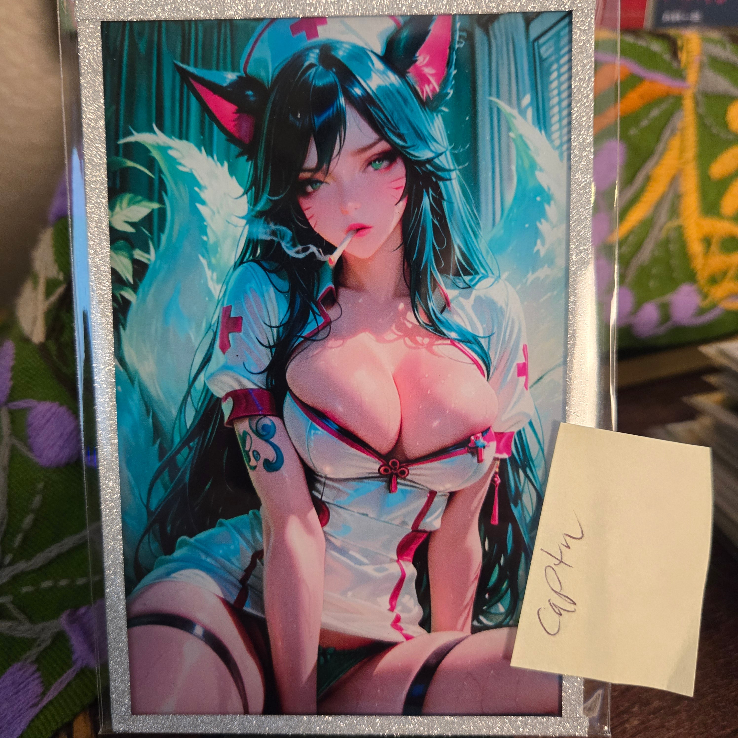 A6 Waifu Board  League of Legends Ahiri CAPTN