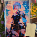 A6 Waifu Board Cyber Lucy GCUBED