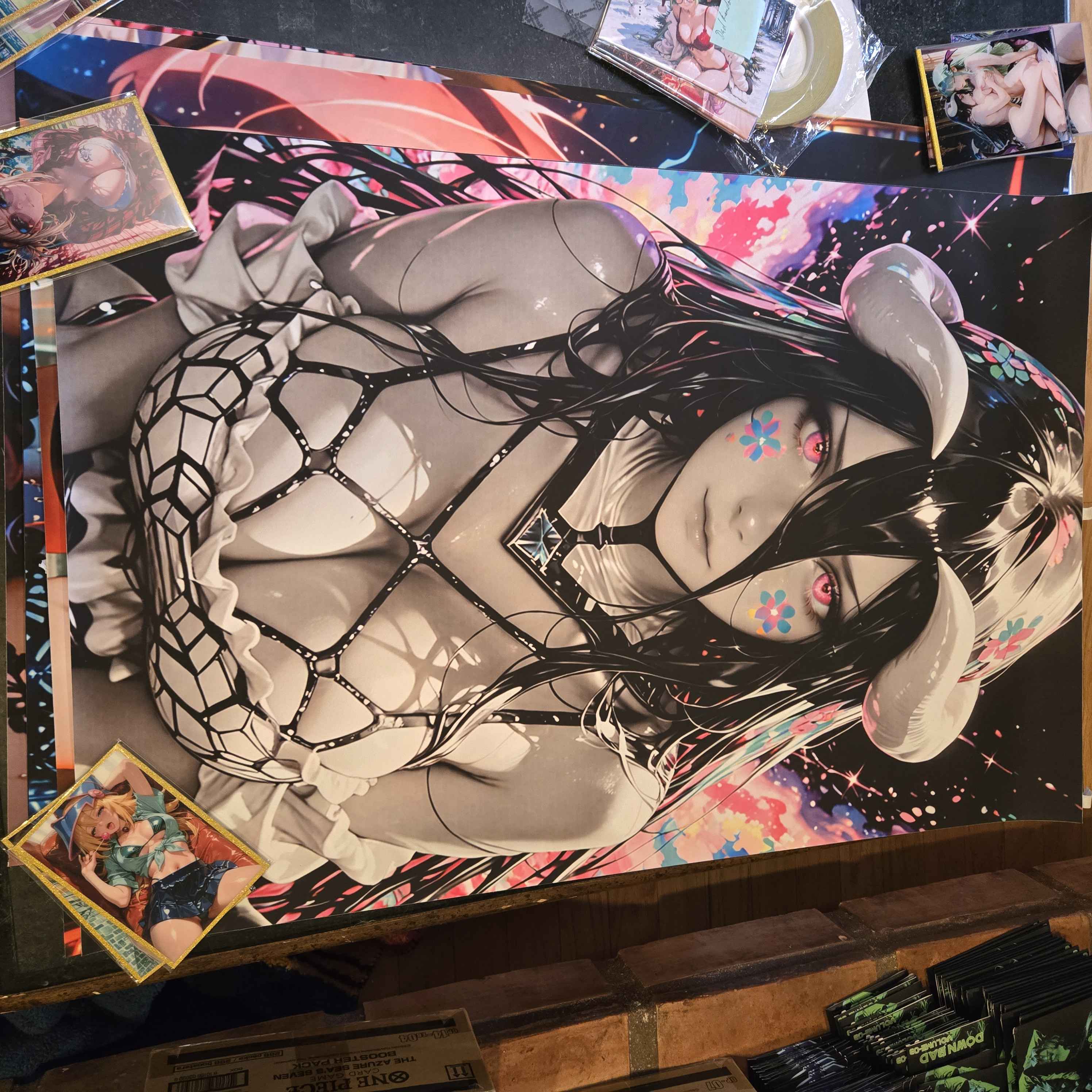 Down Bad Custom Albedo Flower Poster 24x36