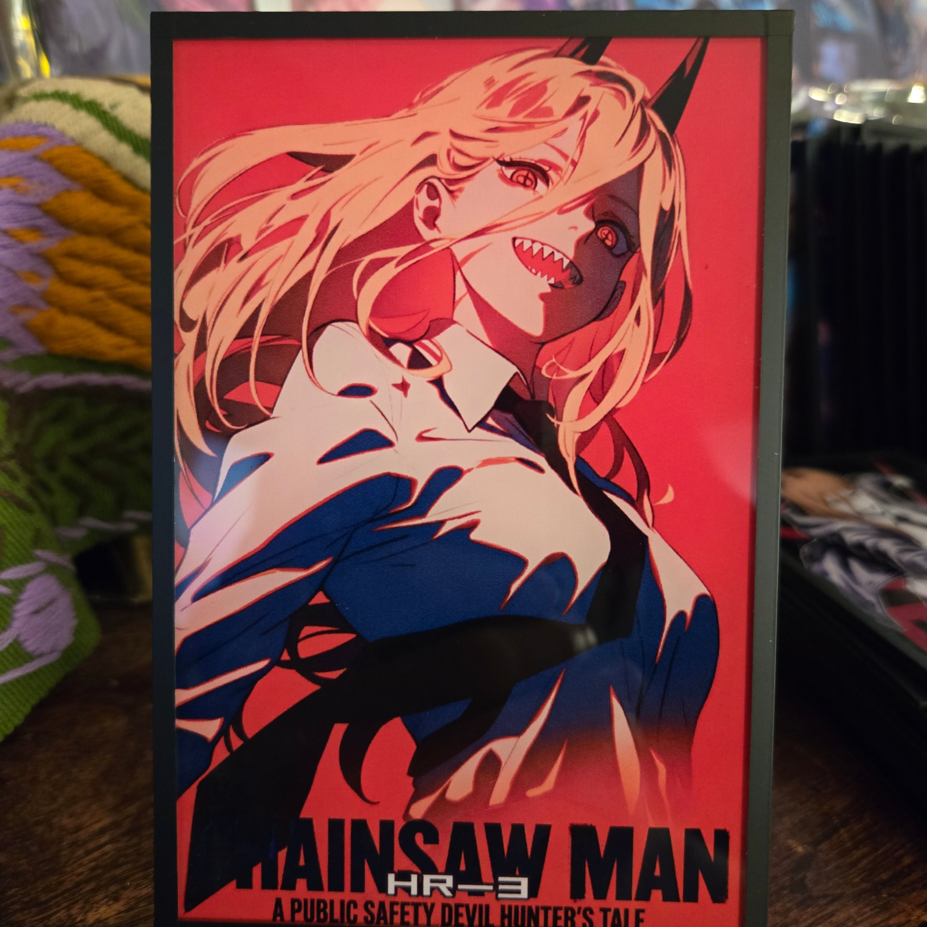 A6 Waifu Board Chainsaw Man Power