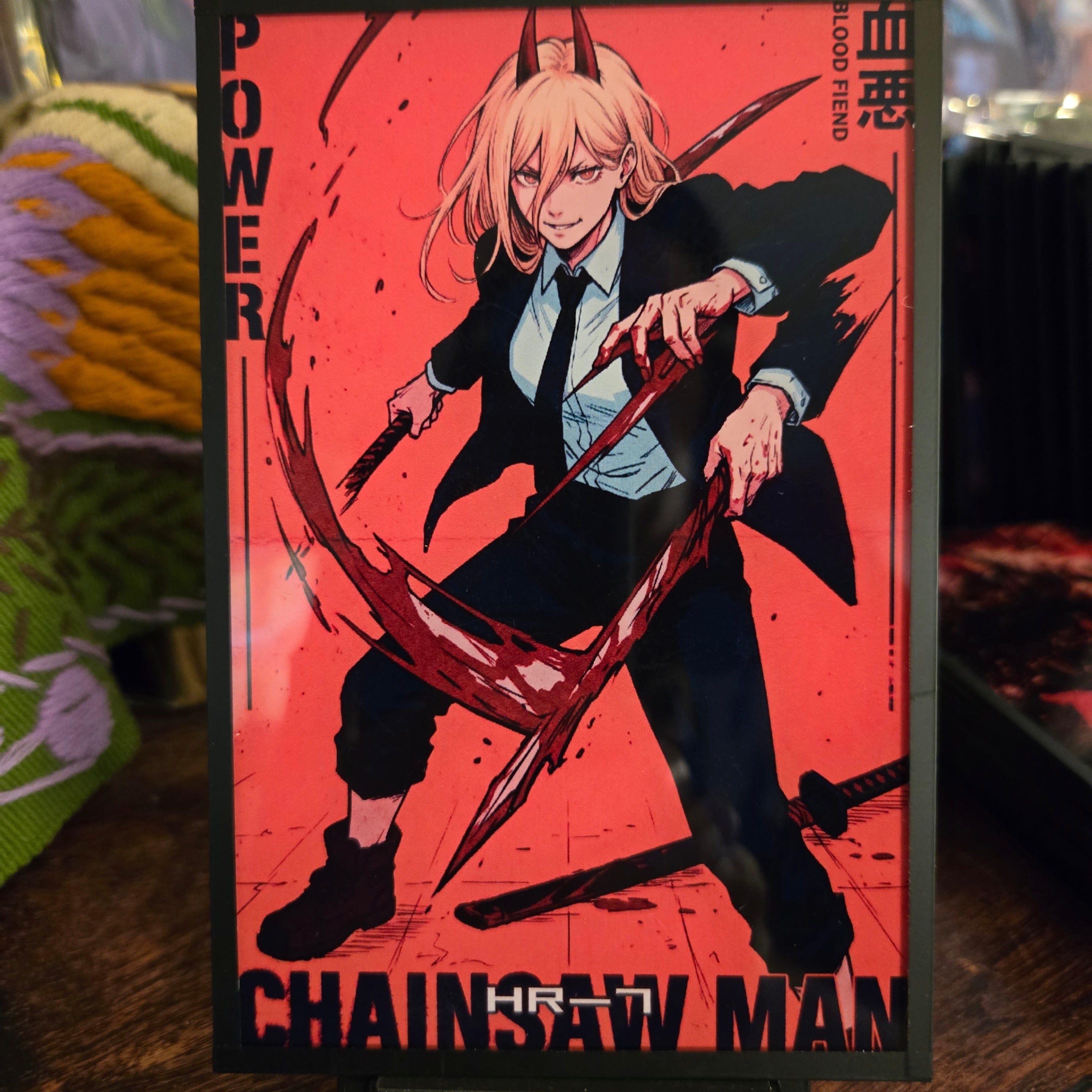 A6 Waifu Board Chainsaw Man Power