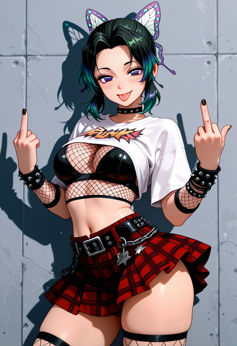 A6 Waifu Board Punk Rocker Shinobu