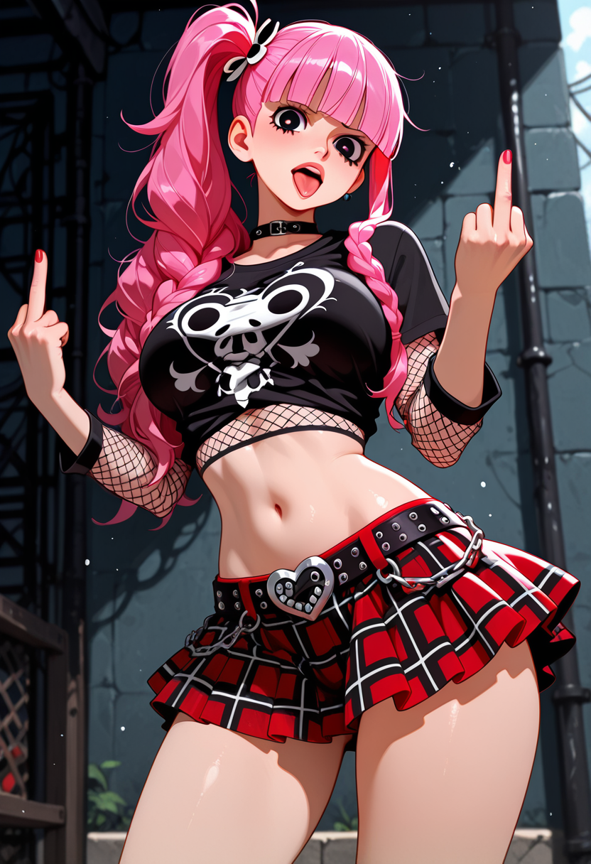 A6 Waifu Board Punk Rocker Perona